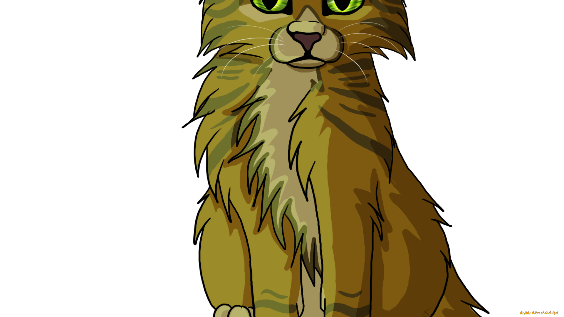 рисованные, животные, животное, белый, фон