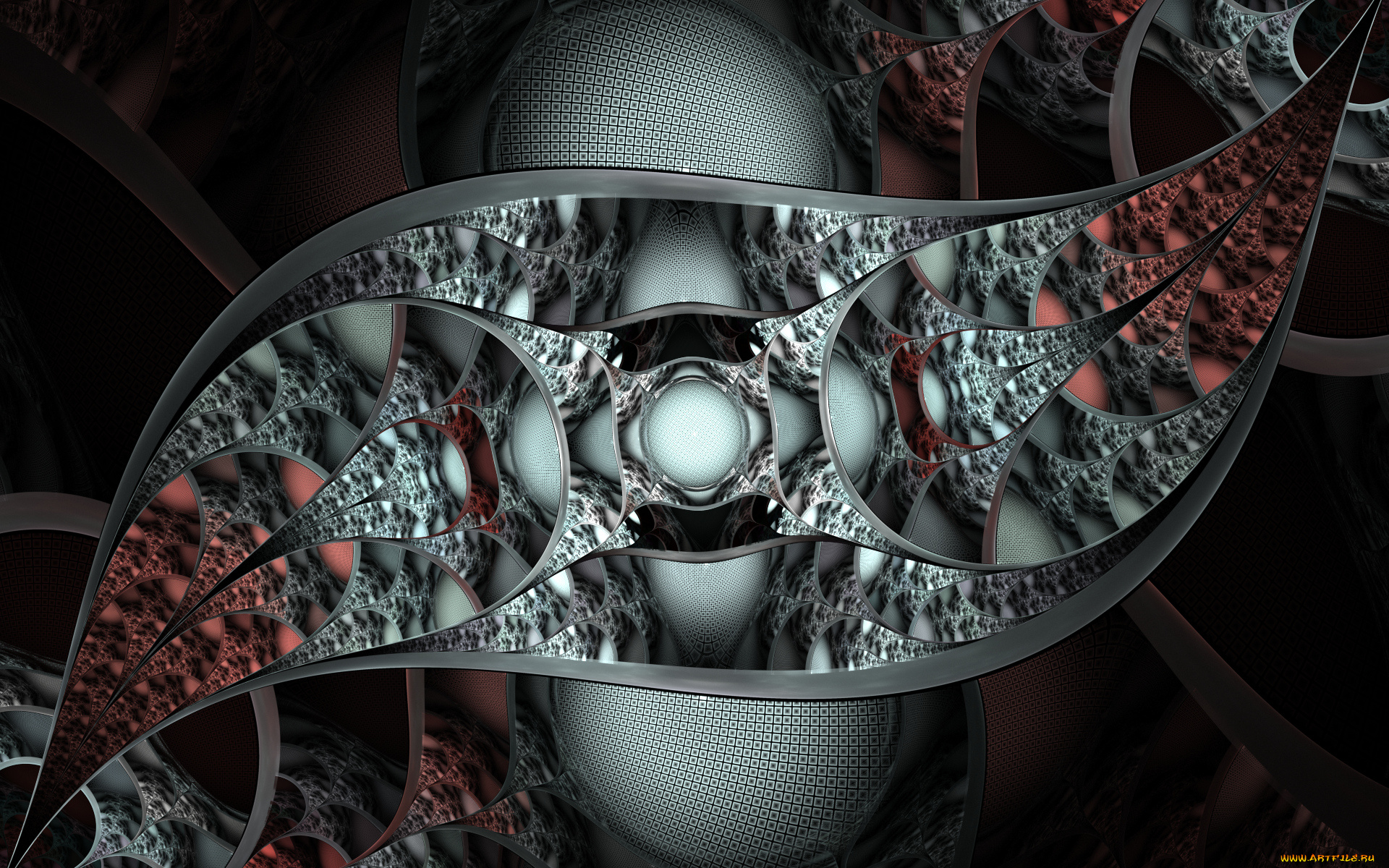 3д, графика, фракталы, , fractal, фон, узор, цвета