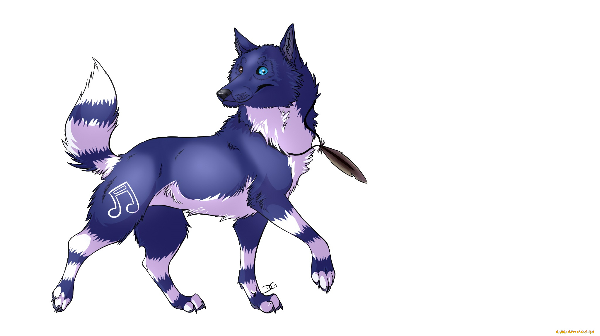 рисованные, животные, , собаки, животное, белый, фон