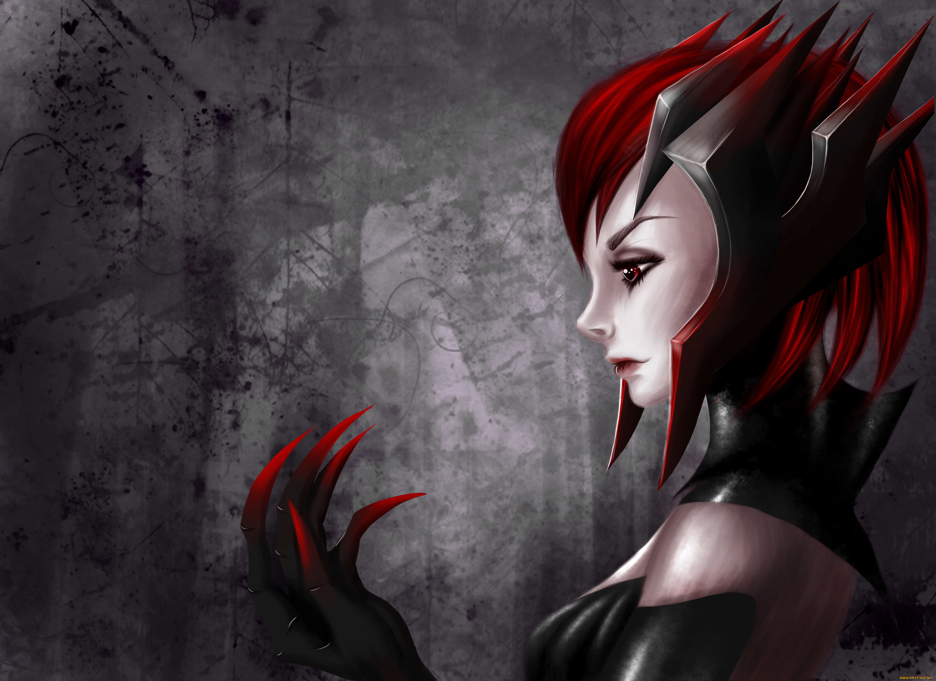 league, of, legends, фэнтези, маги, , волшебники, elise, league, of, legends, профиль, арт, рука, девушка