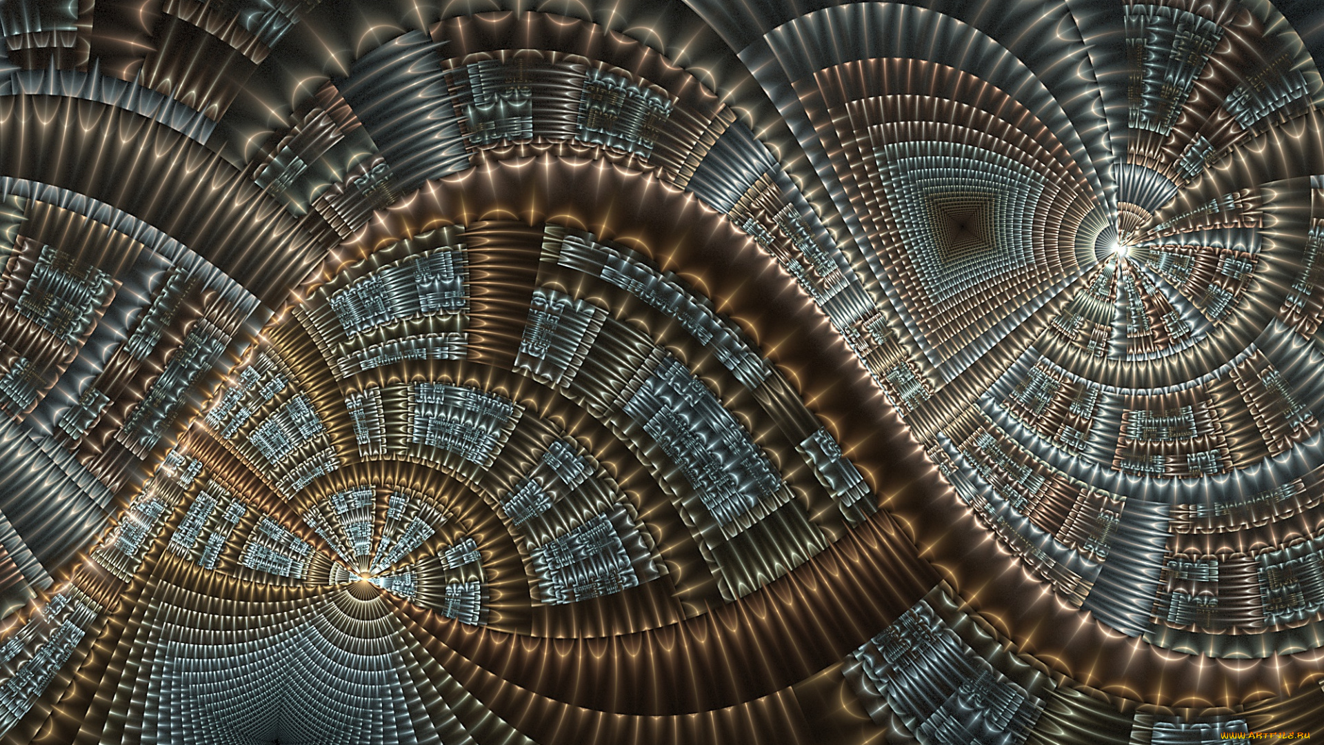 3д, графика, фракталы, , fractal, цвета, фон, узор