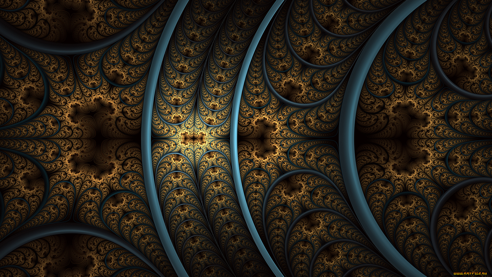 3д, графика, фракталы, , fractal, фон, цвета, узор