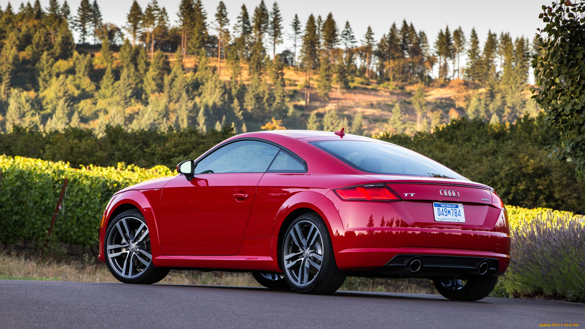 автомобили, audi, us-spec, quattro, tfsi, coupе, 2-0, красные, 8s, 2016г, tt