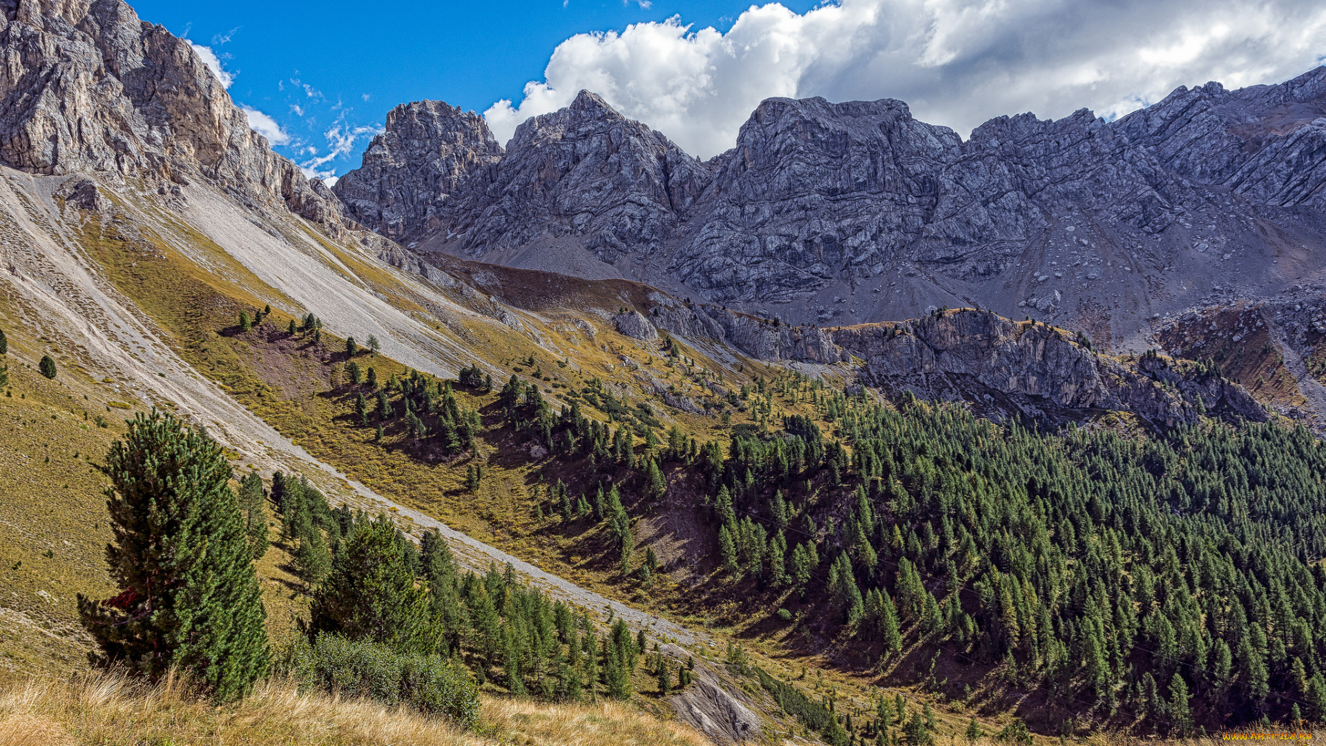 природа, горы, скалы