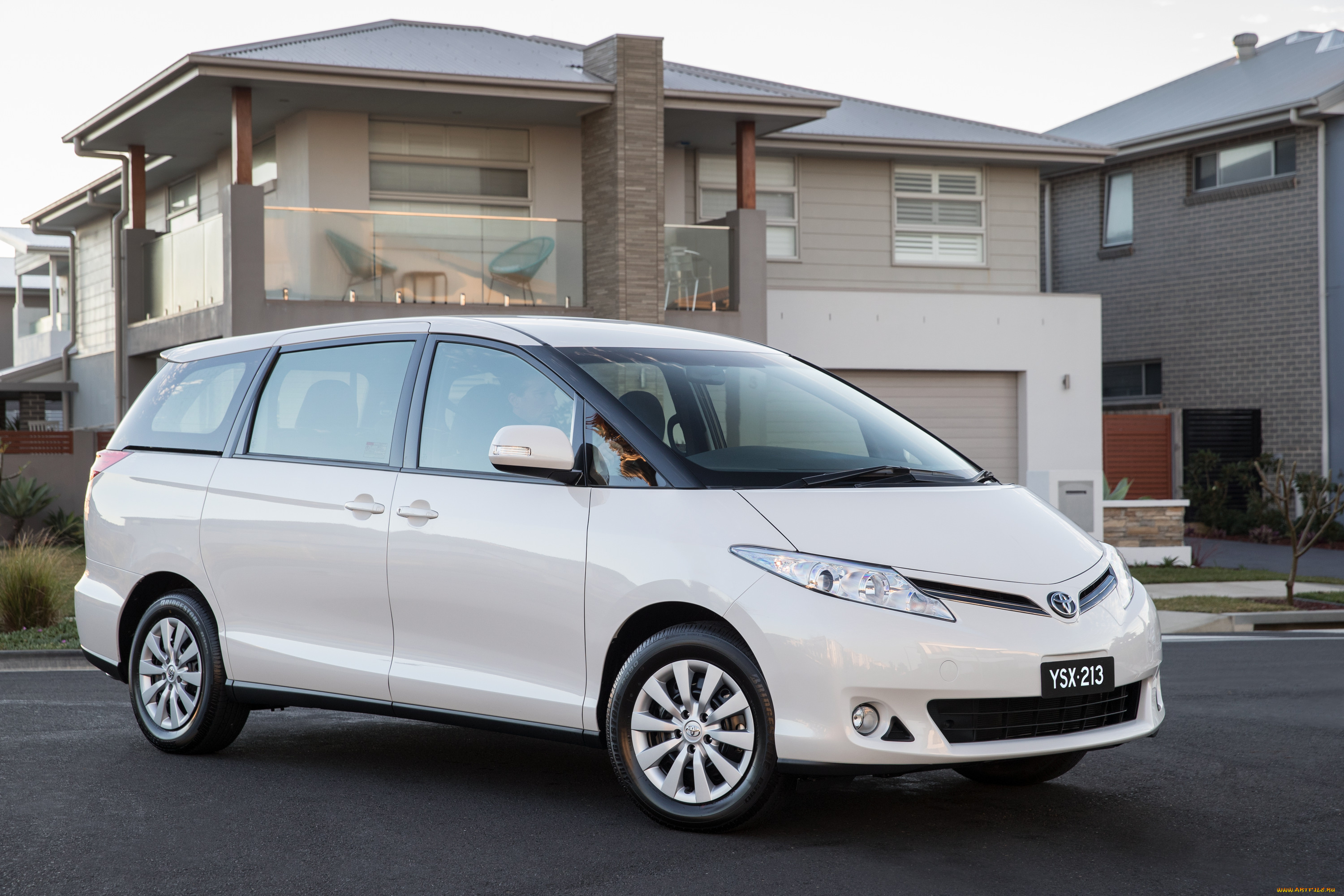 автомобили, toyota, tarago, 2016г