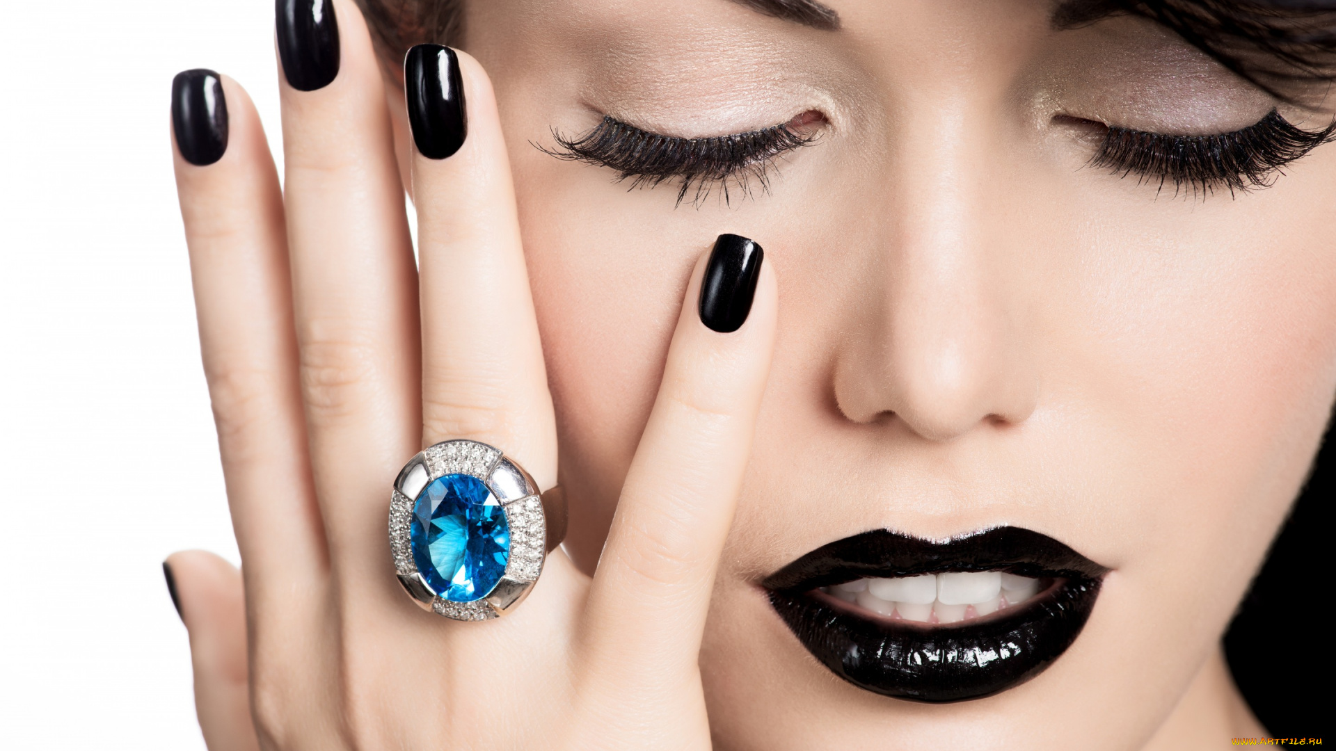 девушки, -unsort, , лица, , портреты, ring, model, make, up