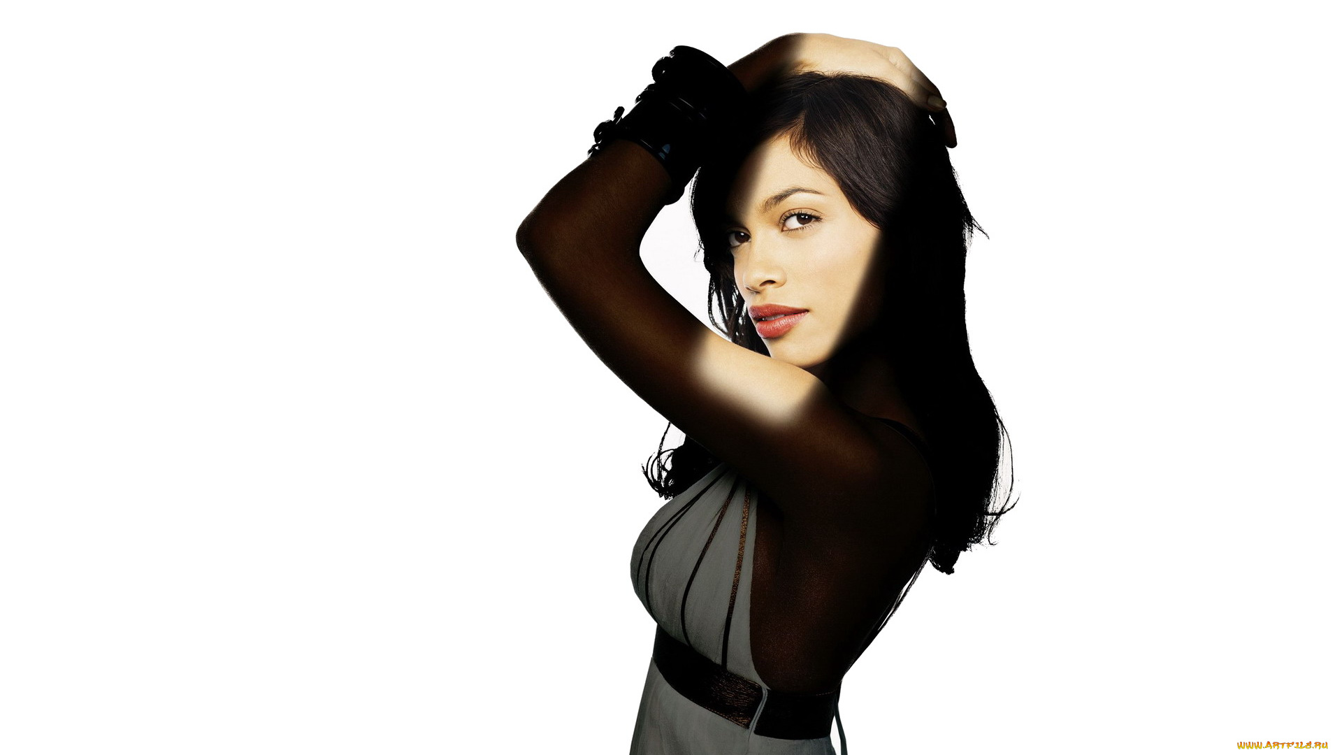 девушки, rosario, dawson, брюнетка, платье, браслеты, розарио, доусон