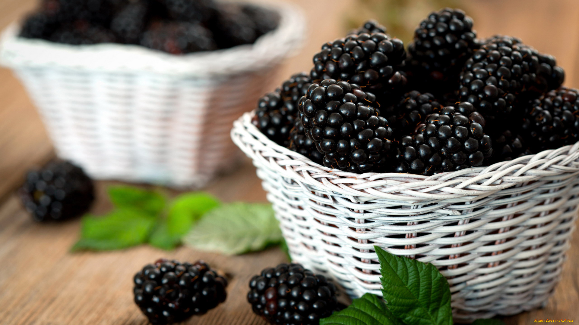 еда, ежевика, корзинка, ягоды