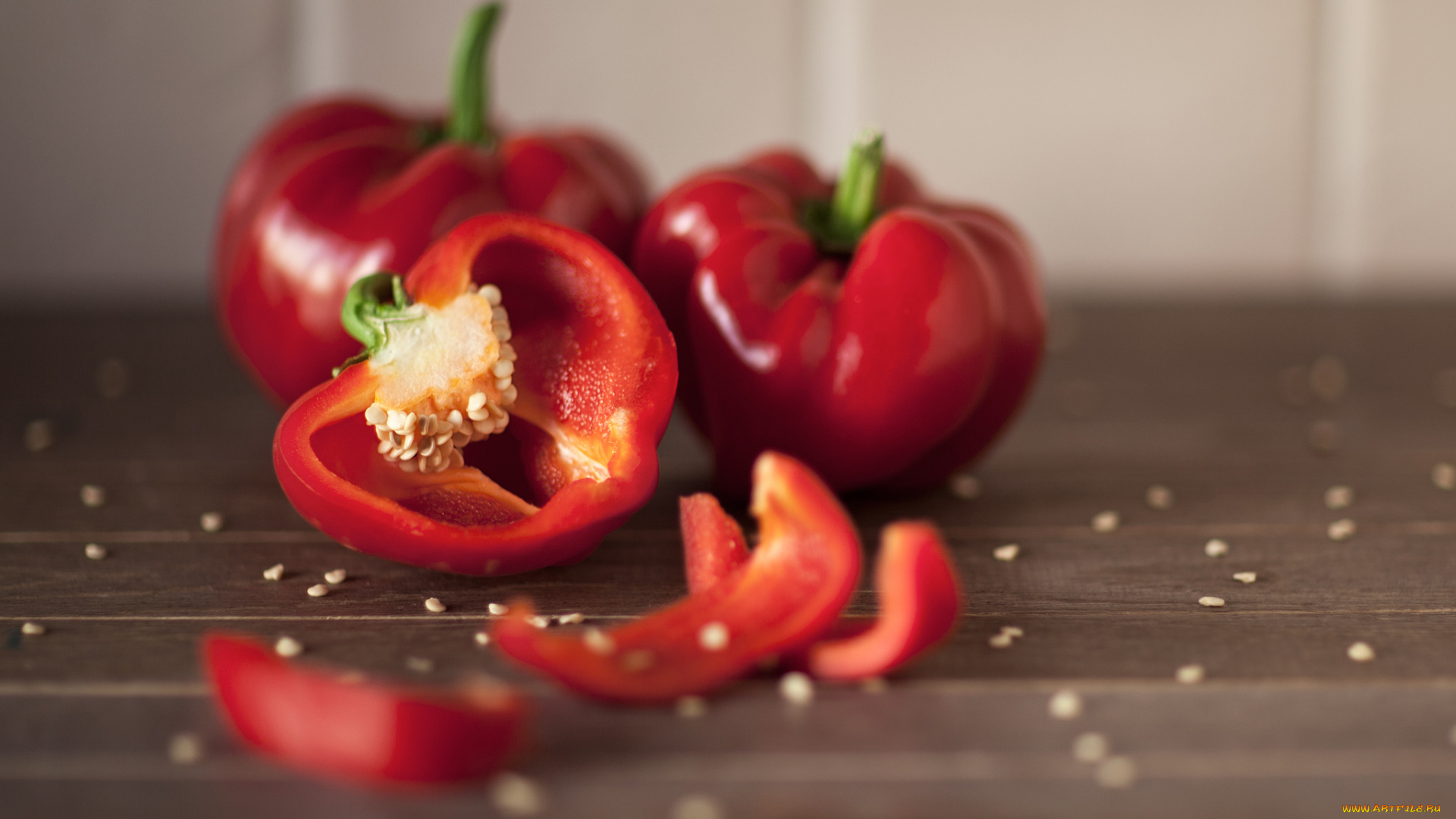 еда, перец, семечки, хвостик, красный