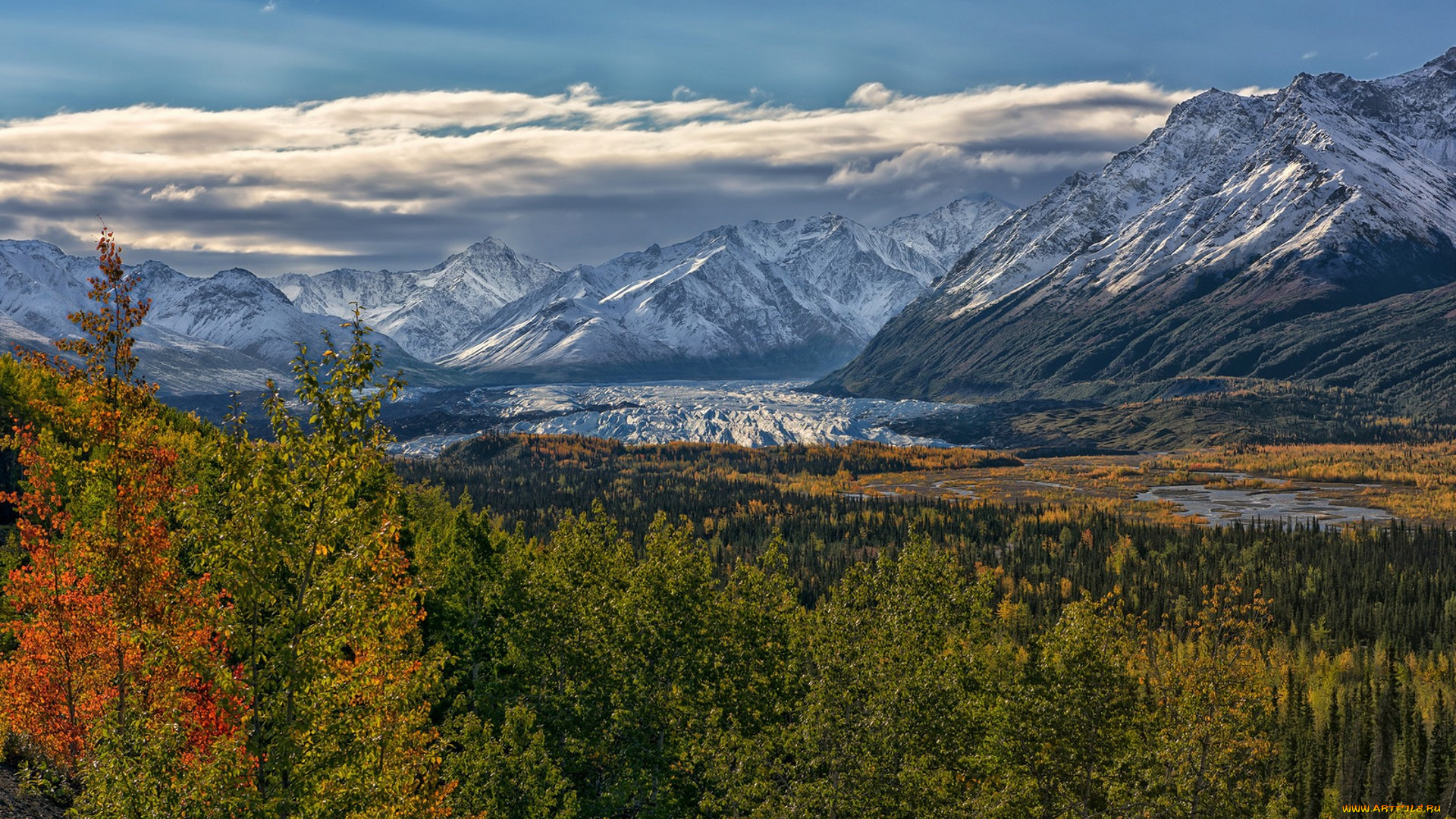 природа, горы, простор