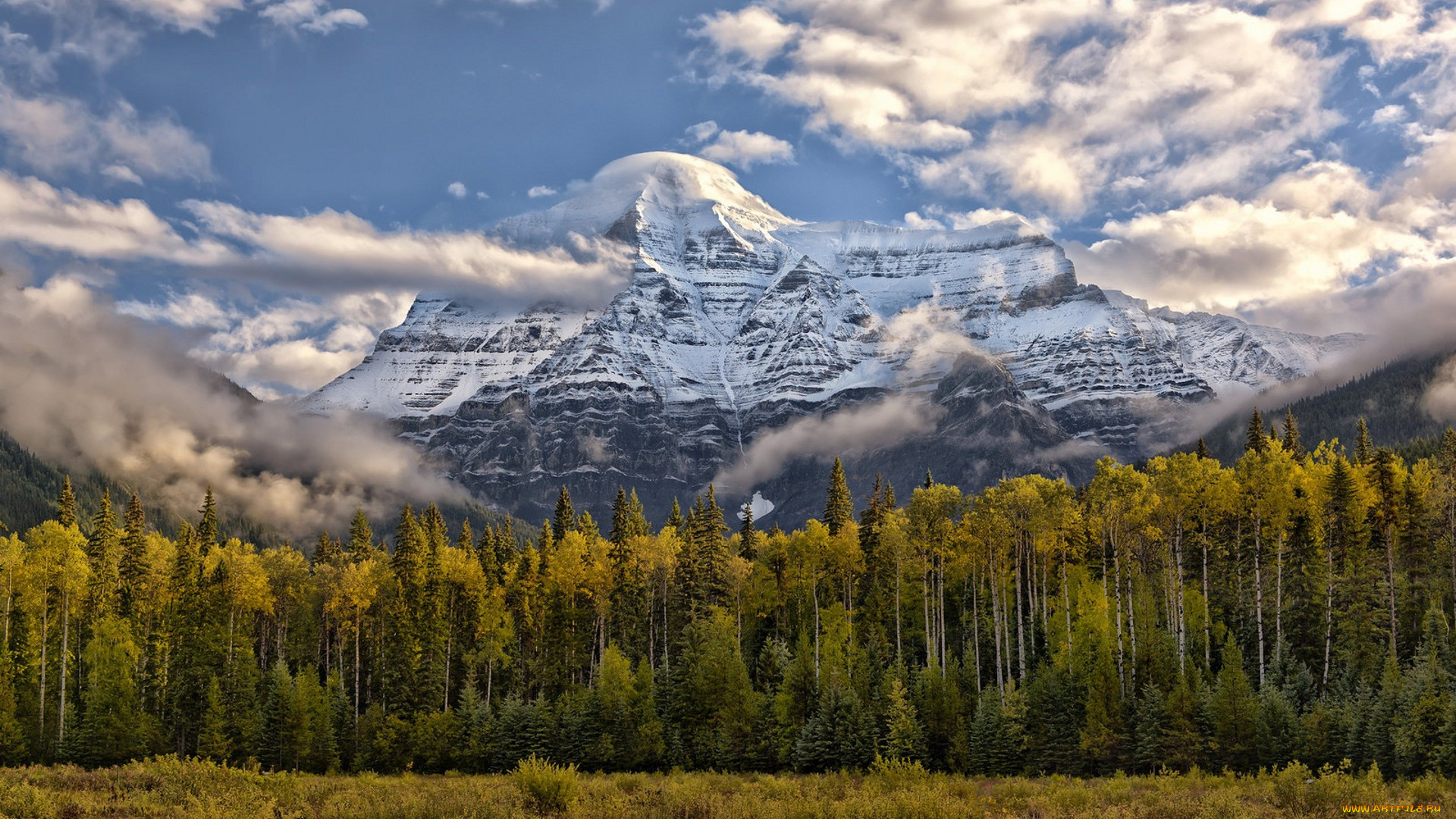 природа, горы, простор