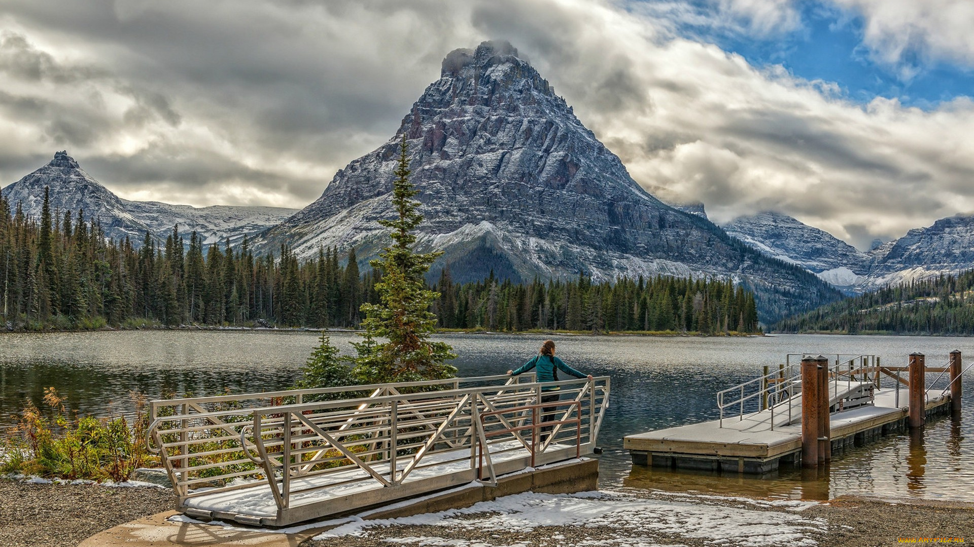 природа, горы, простор