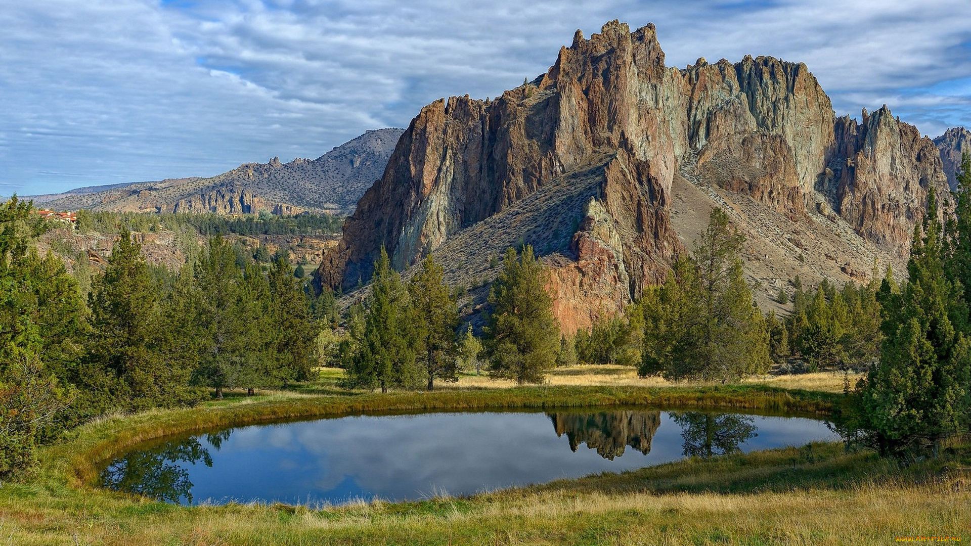 природа, горы, простор