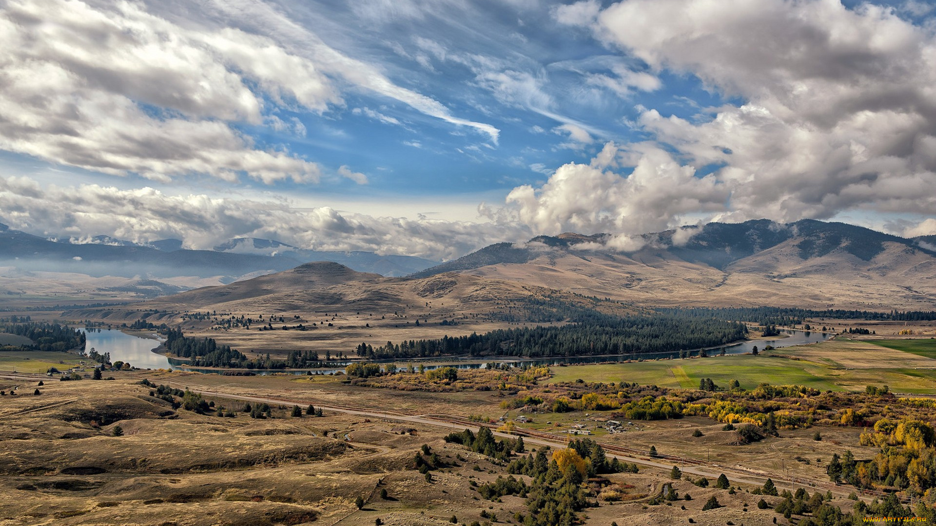природа, пейзажи, простор