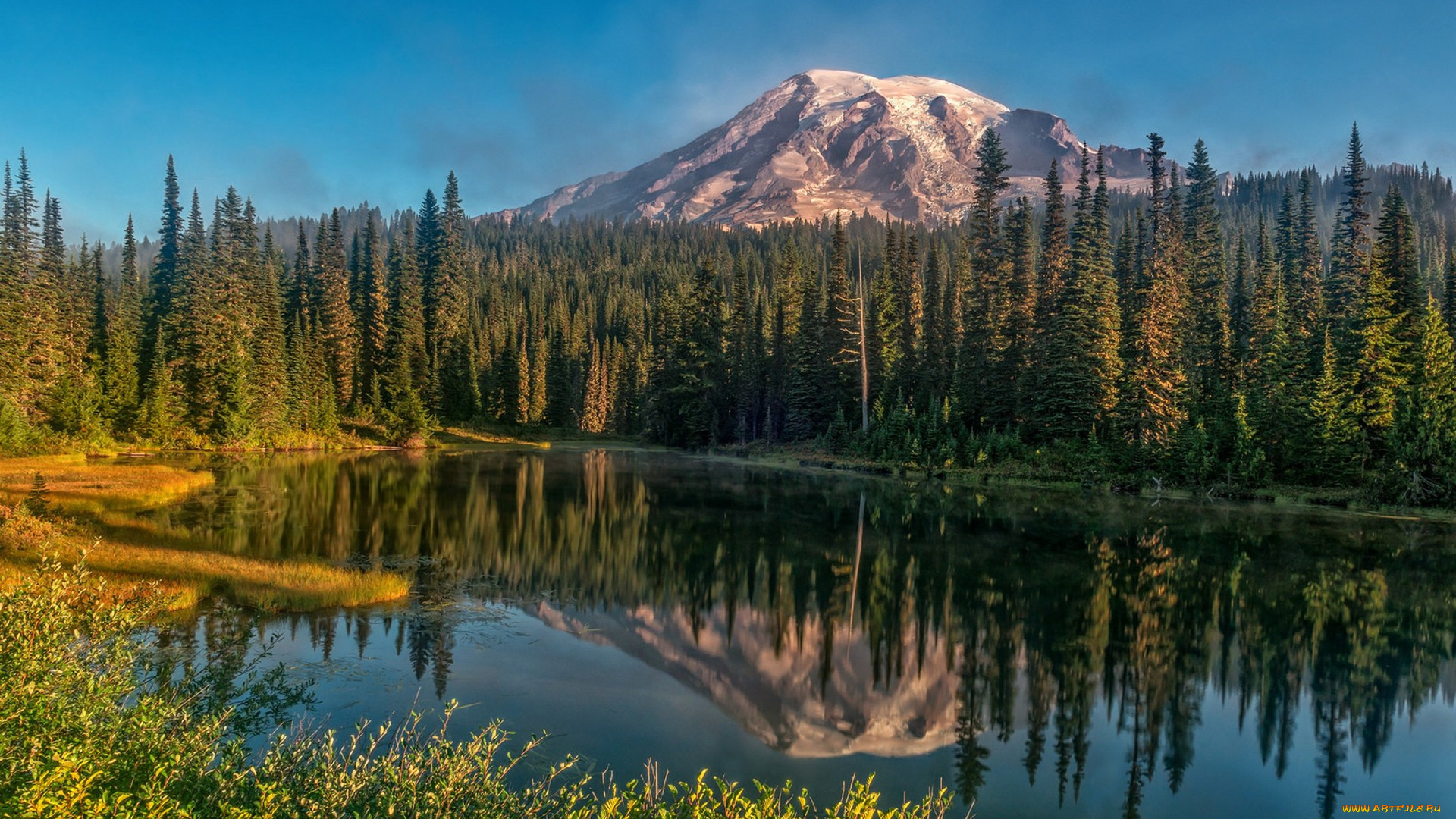 природа, реки, озера, простор