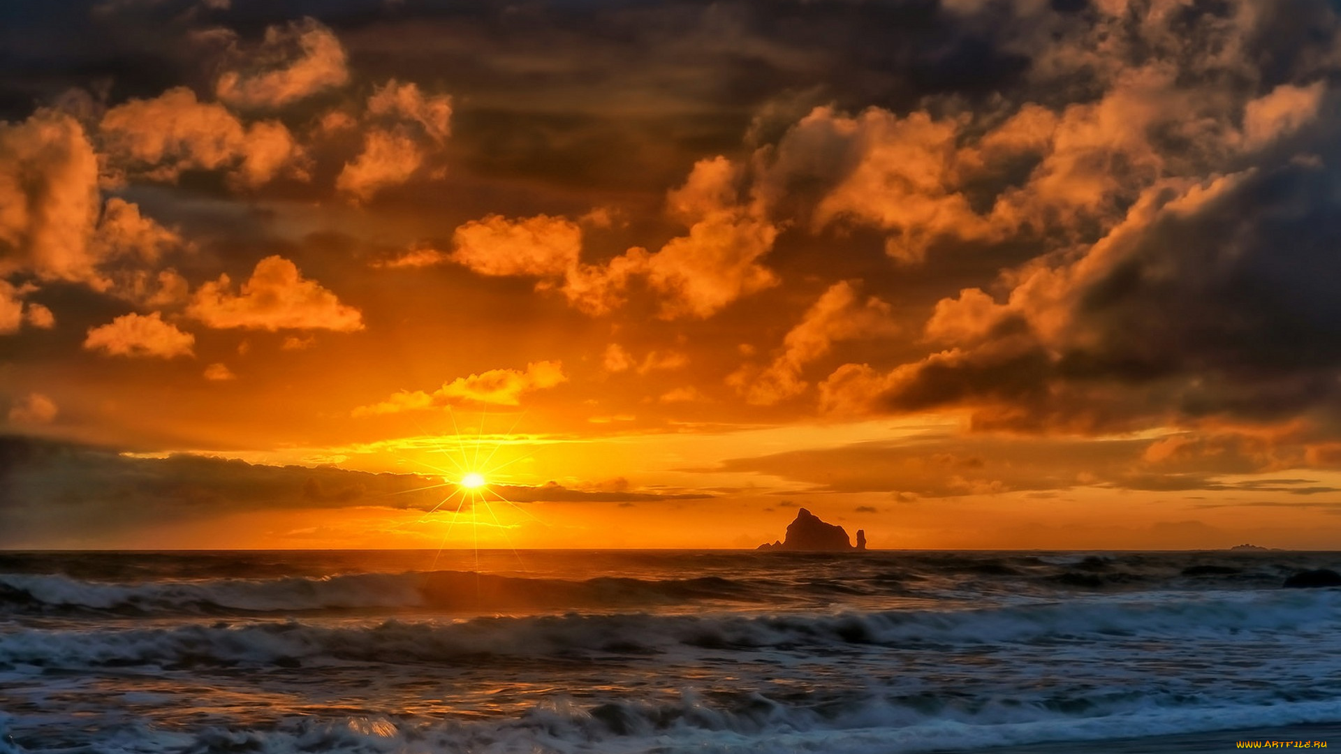 природа, восходы, закаты, простор