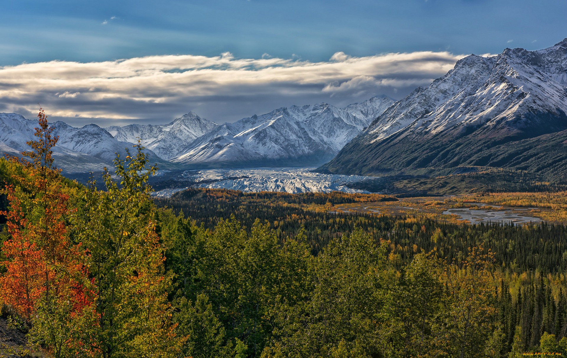 природа, горы, простор