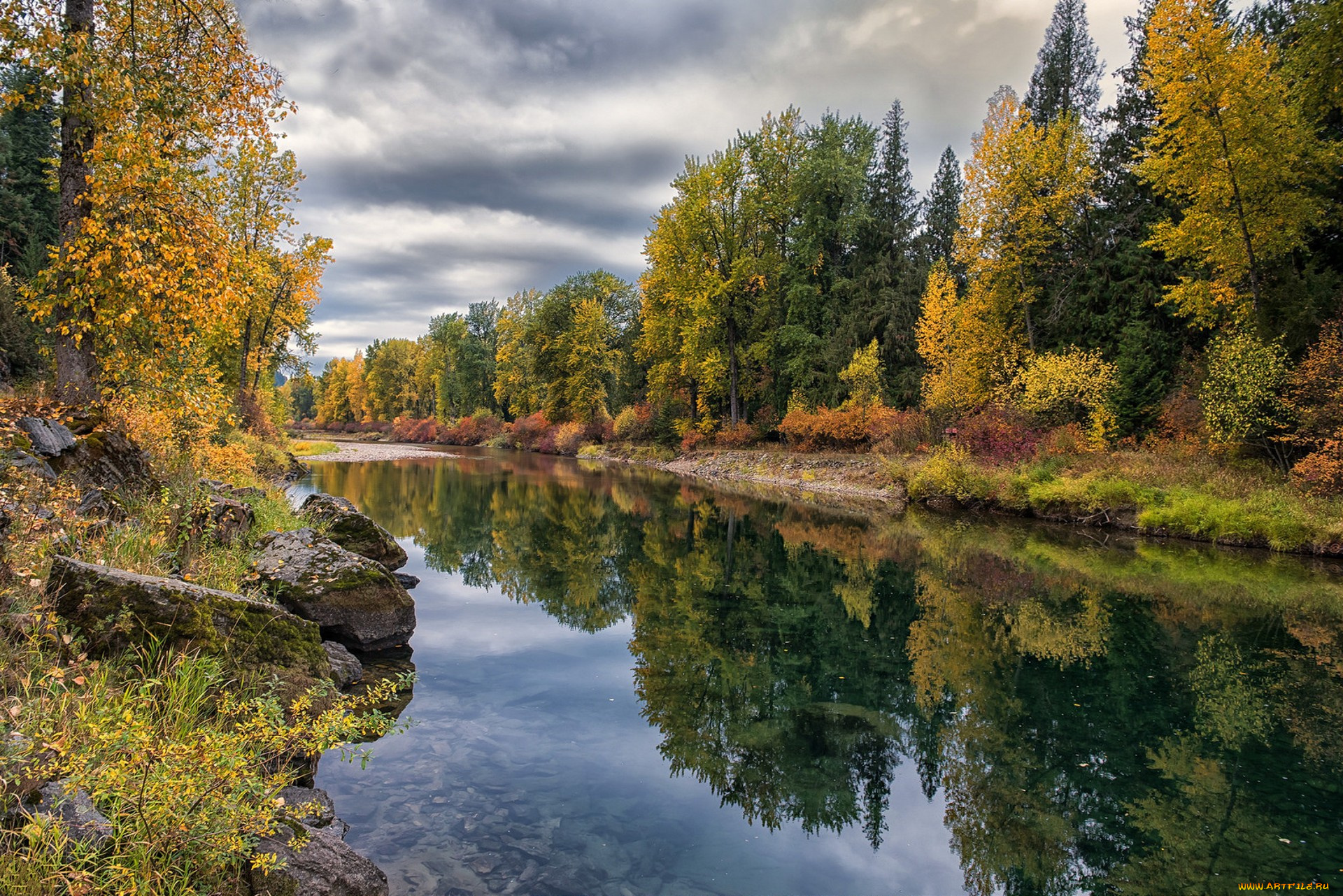 природа, реки, озера, простор