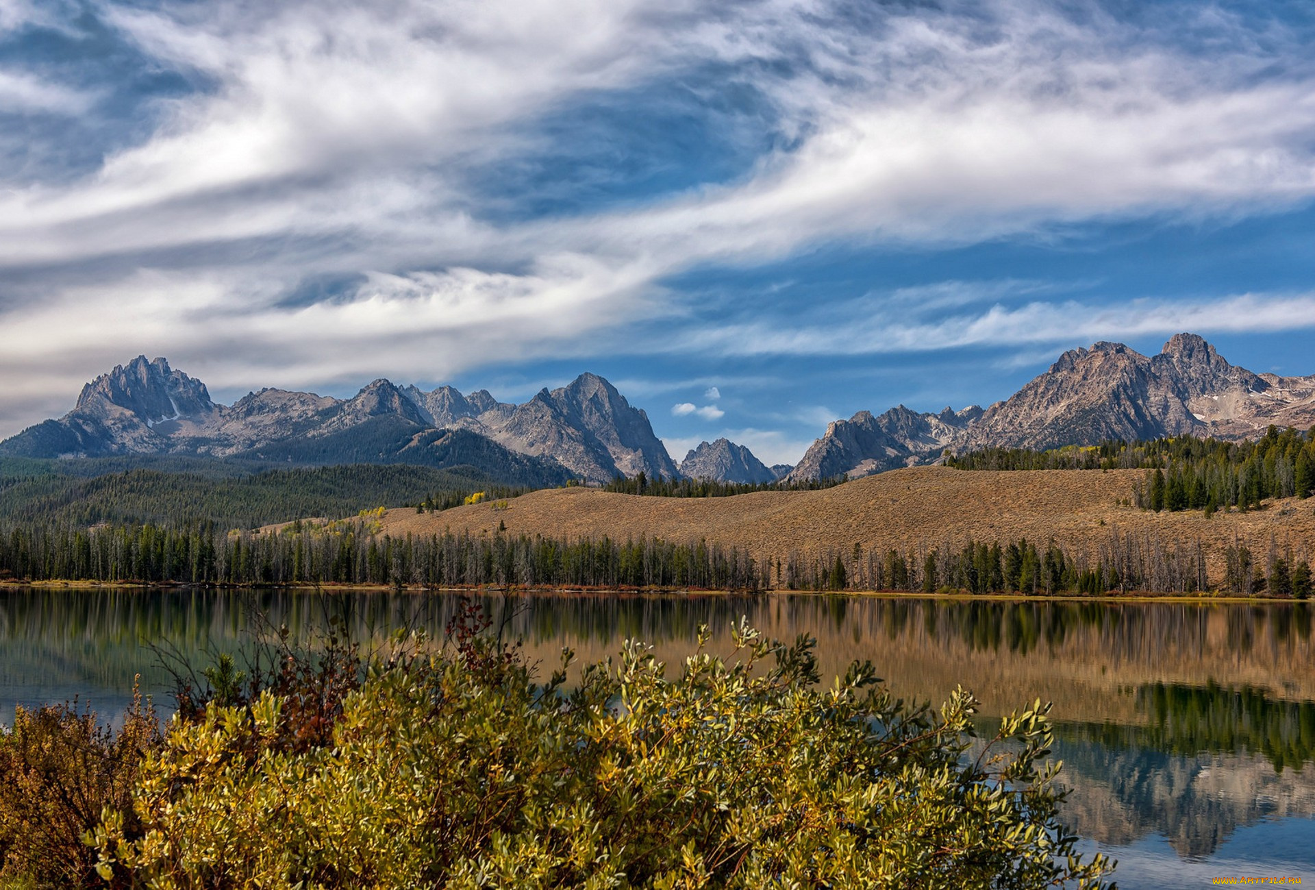 природа, реки, озера, простор