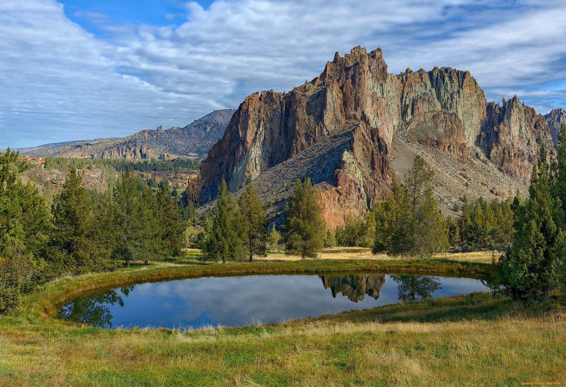 природа, горы, простор