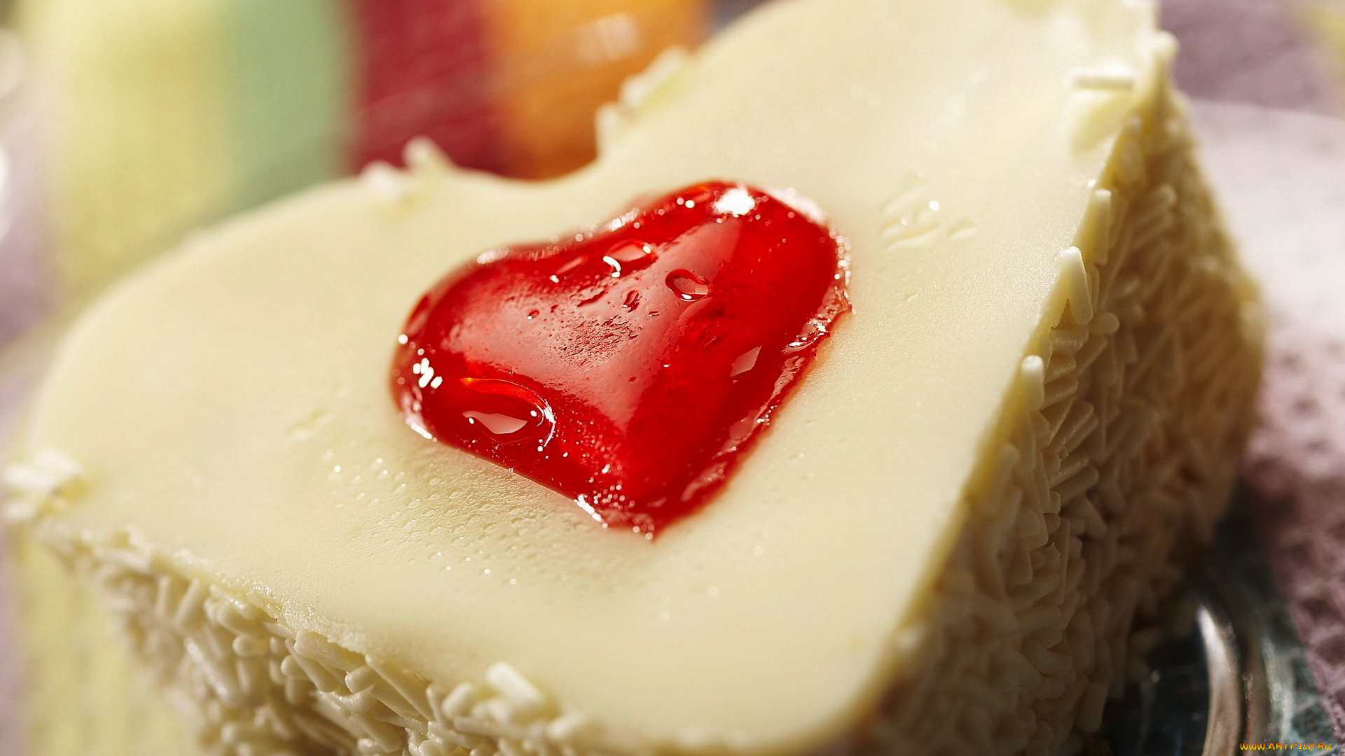 еда, торты, сердечко