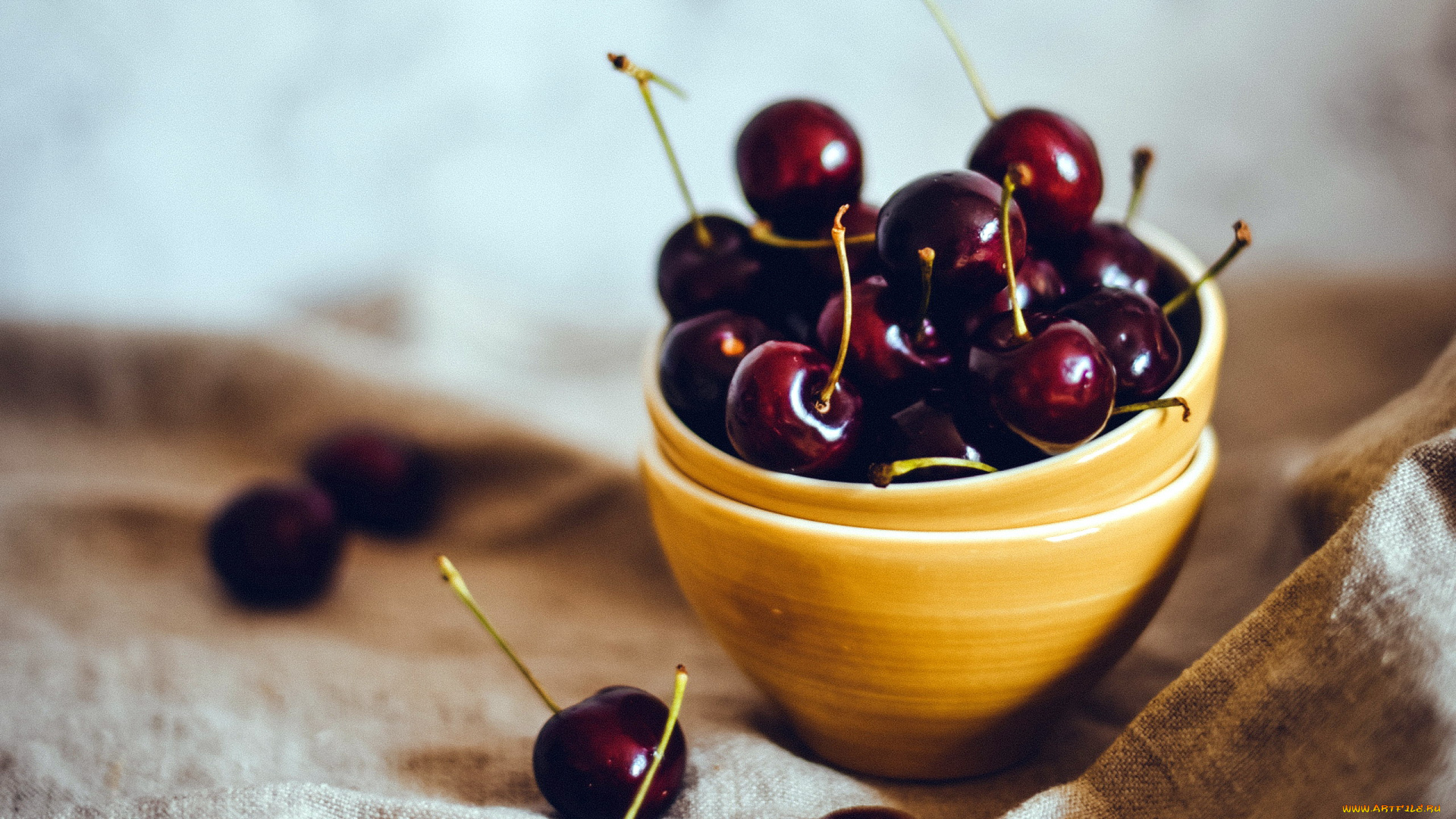 еда, вишня, , черешня, вишни