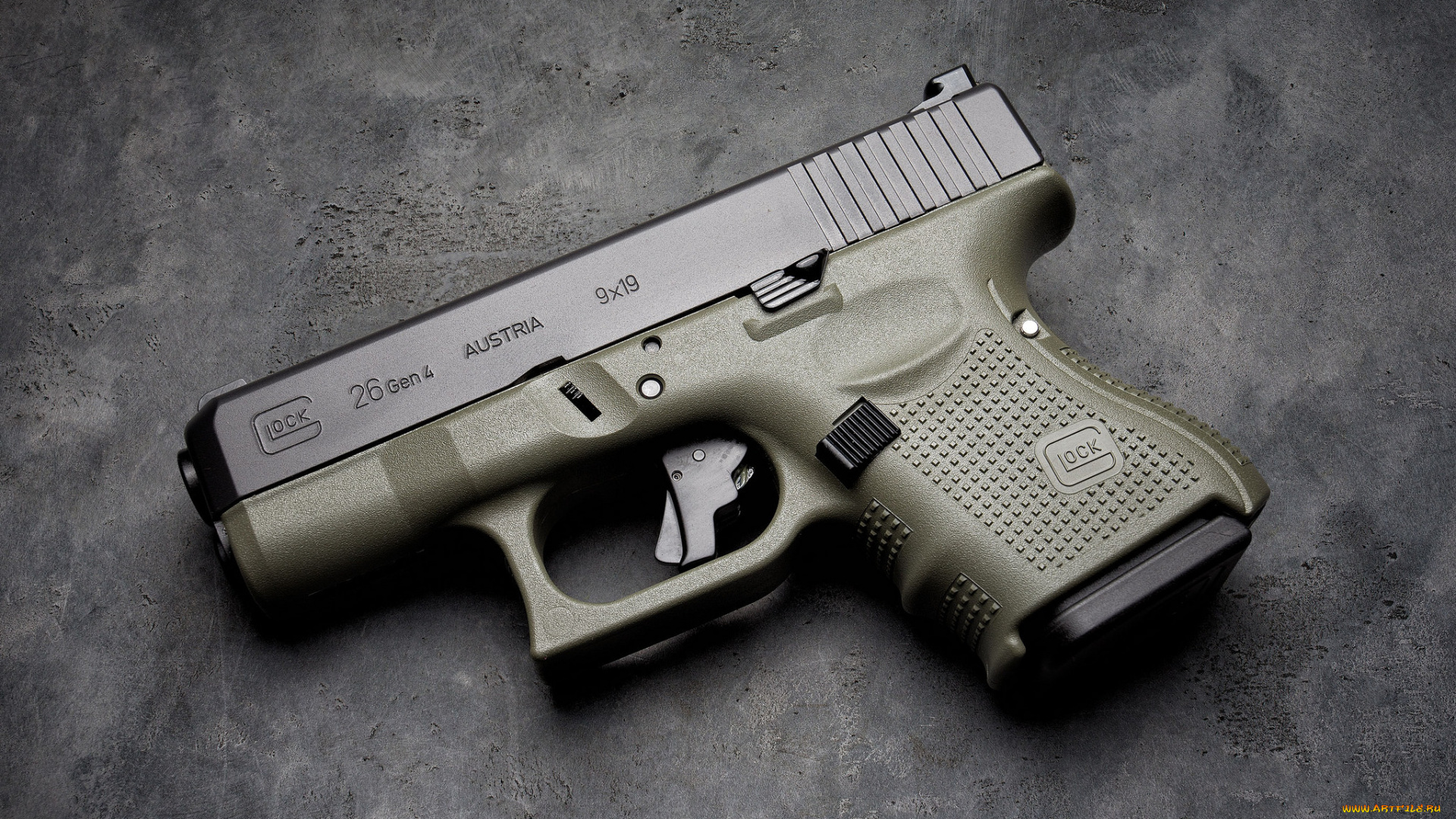 glock, 26, оружие, пистолеты, ствол