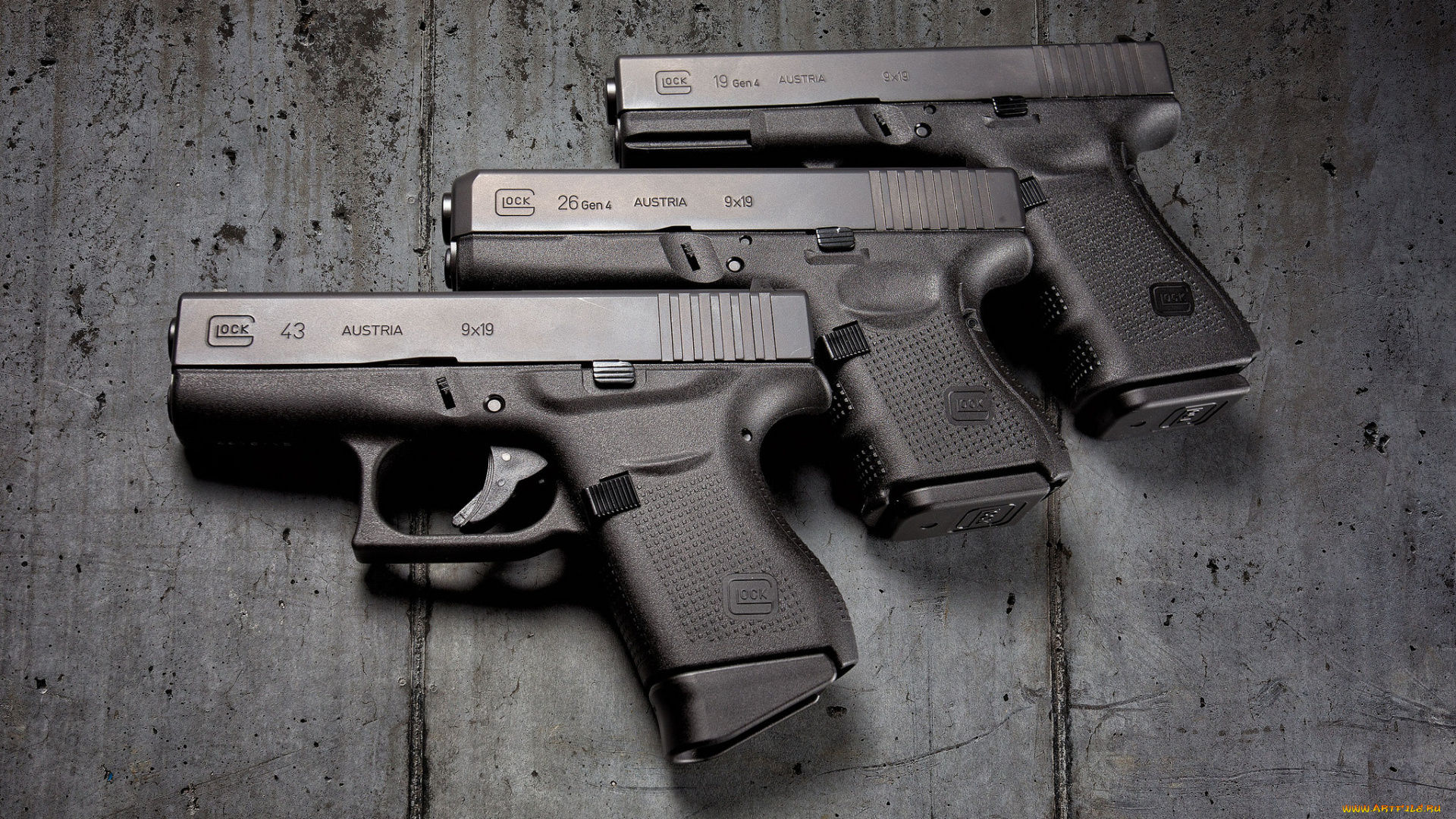 glock, family, оружие, пистолеты, ствол