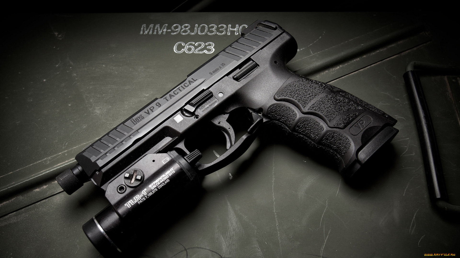 hk, vp9, tactical, оружие, пистолеты, ствол