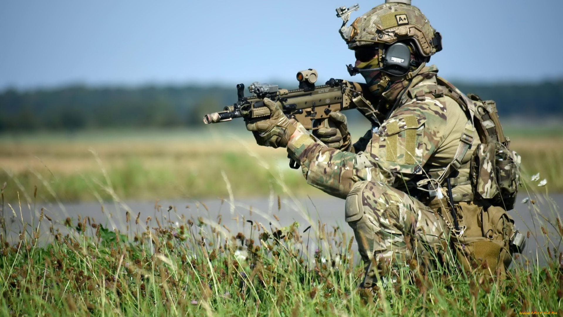 оружие, армия, спецназ, солдат