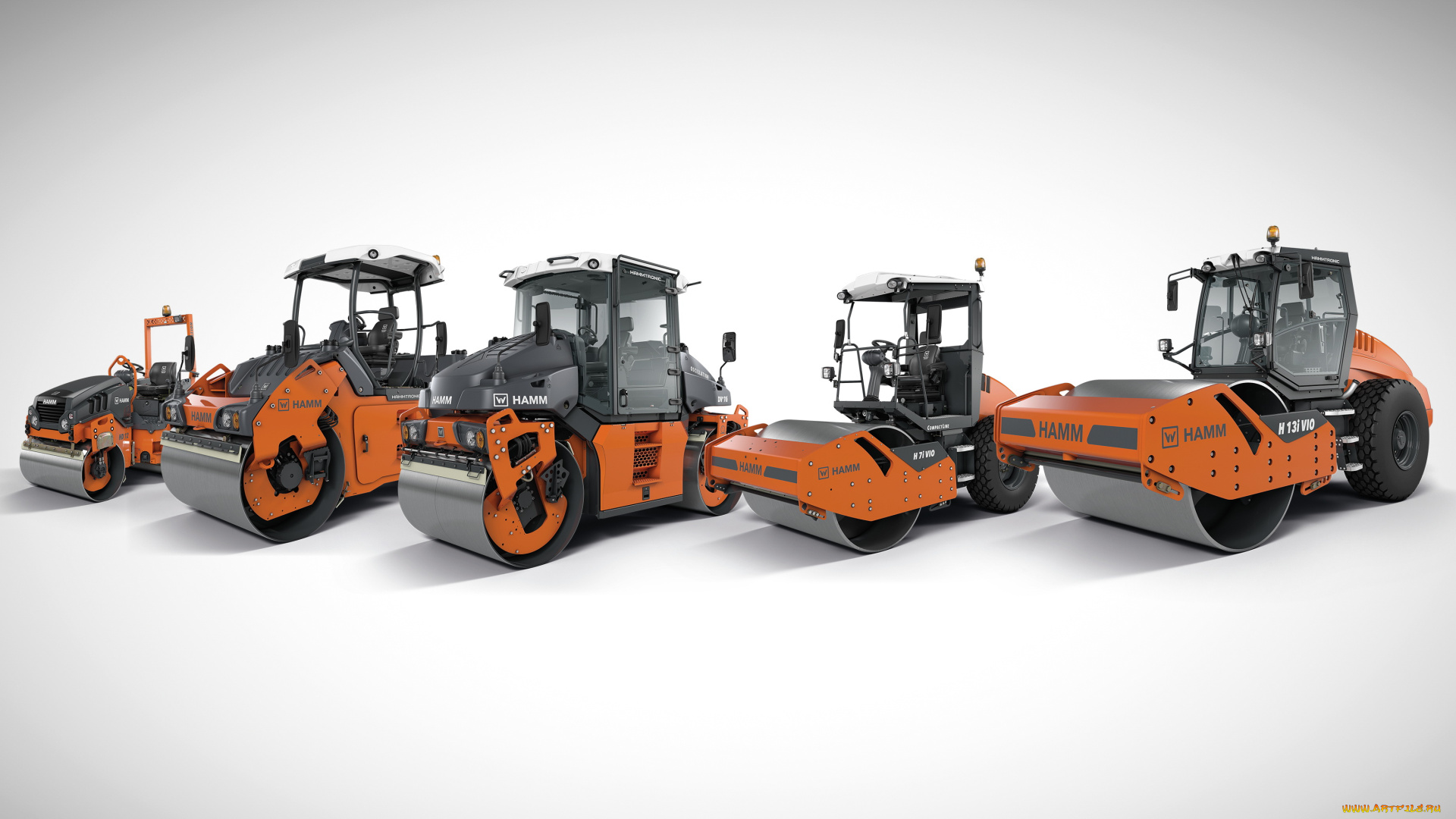 техника, катки, hamm