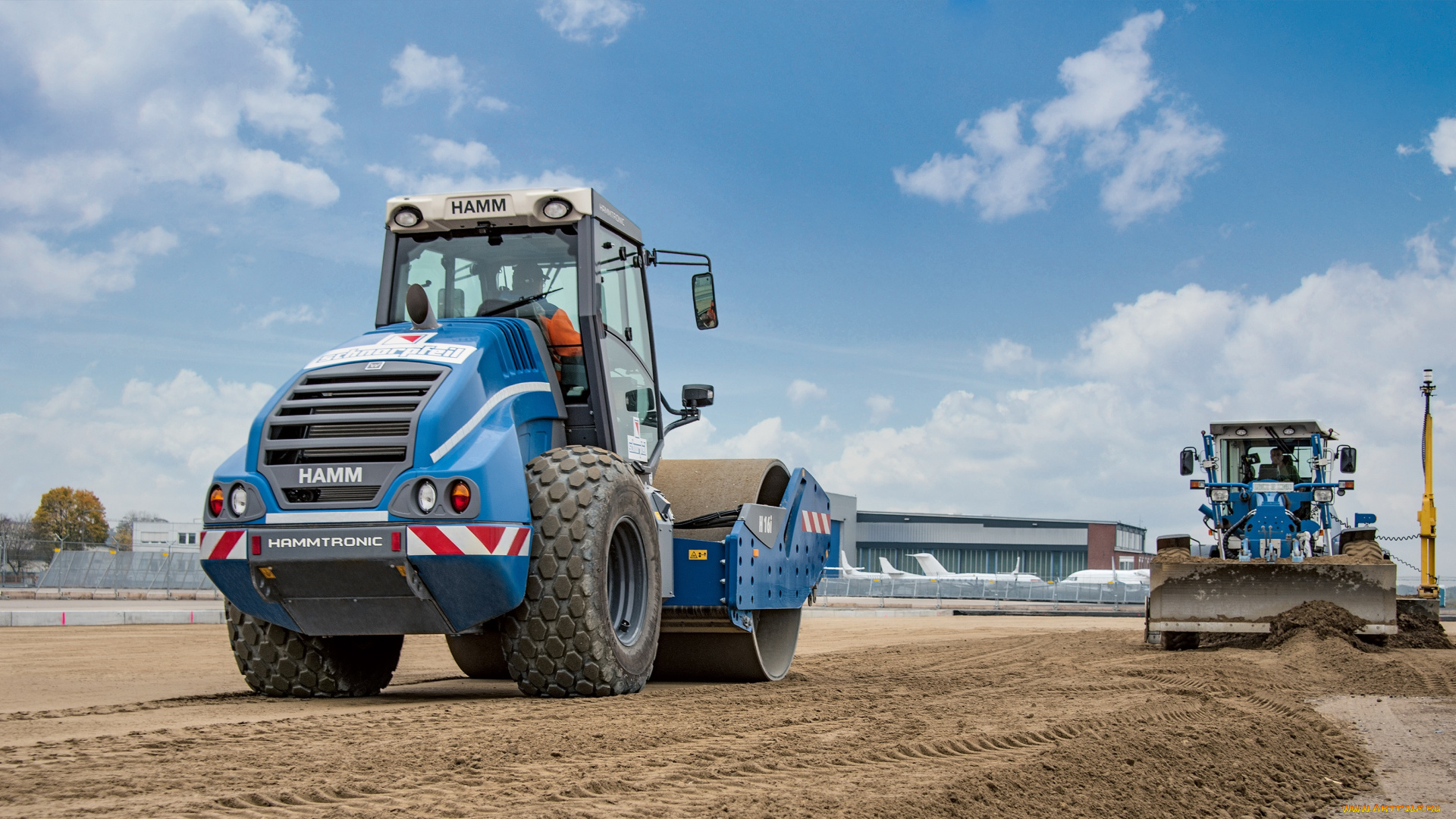 техника, катки, hamm