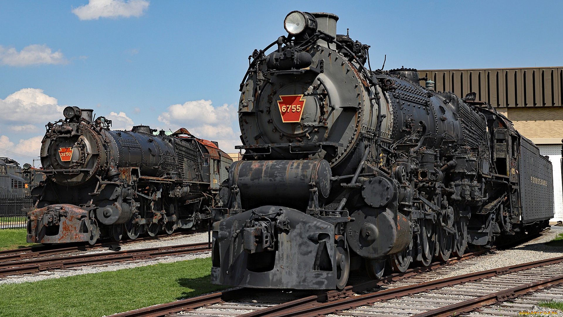 техника, паровозы, состав, локомотив