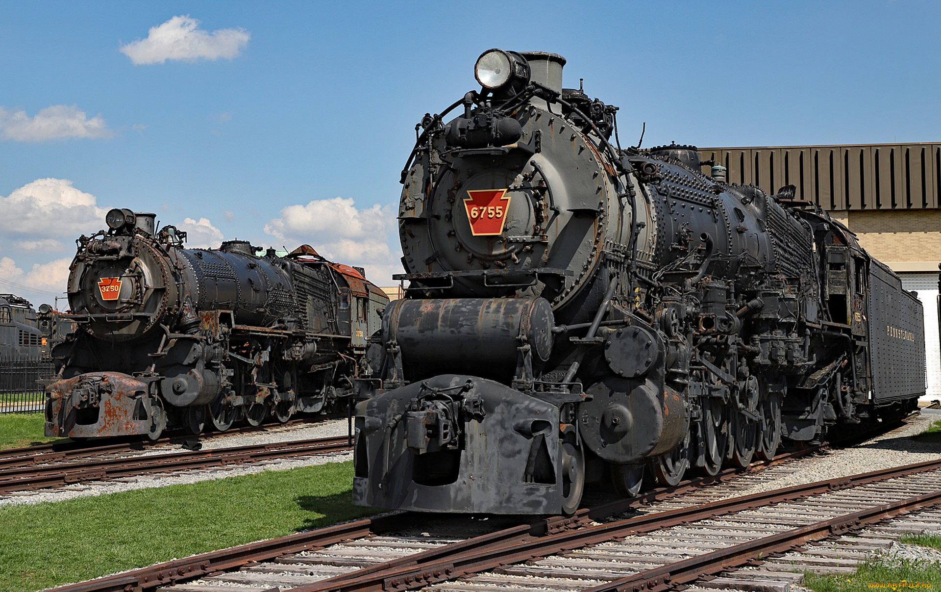 техника, паровозы, состав, локомотив