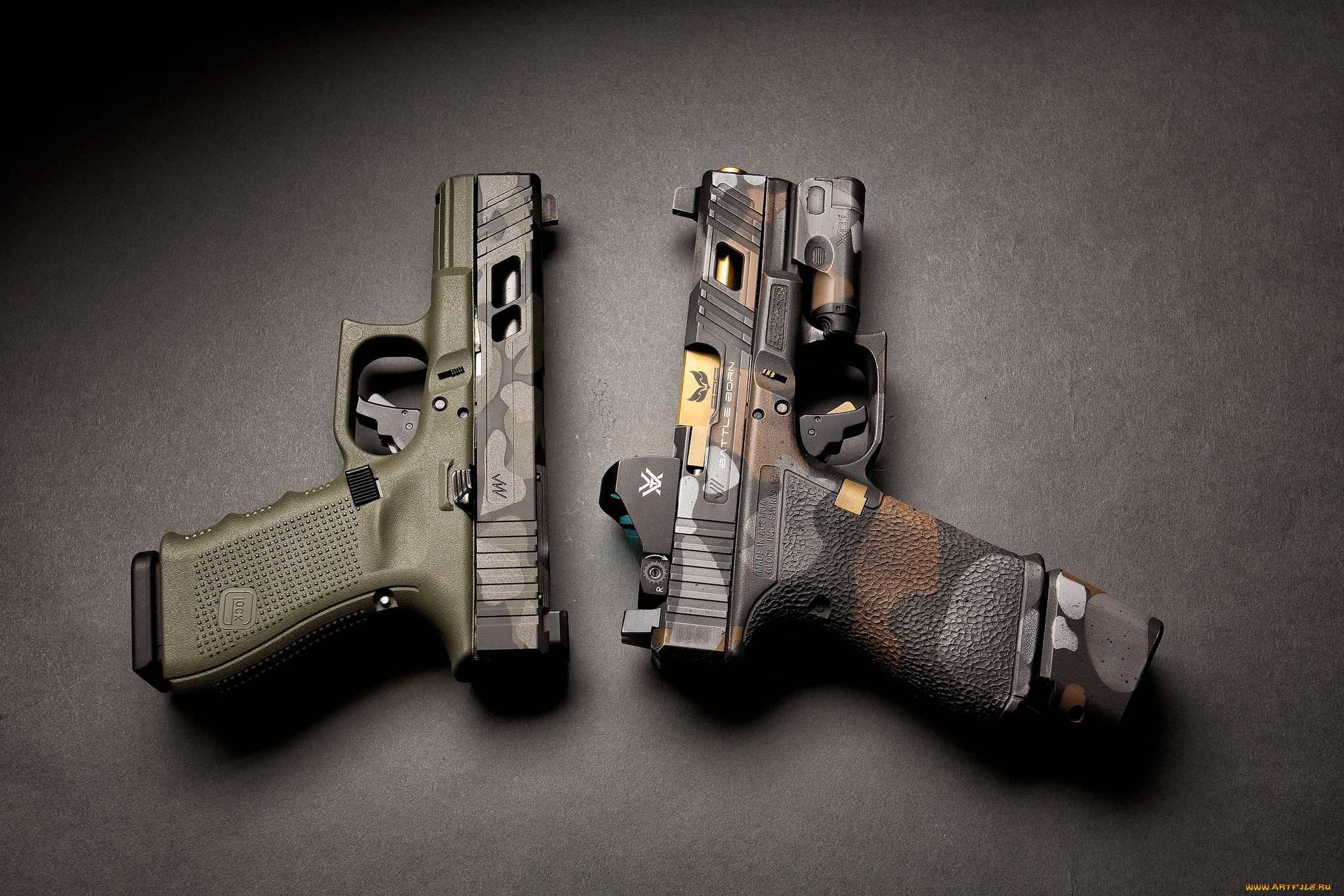 glock, оружие, пистолеты, ствол