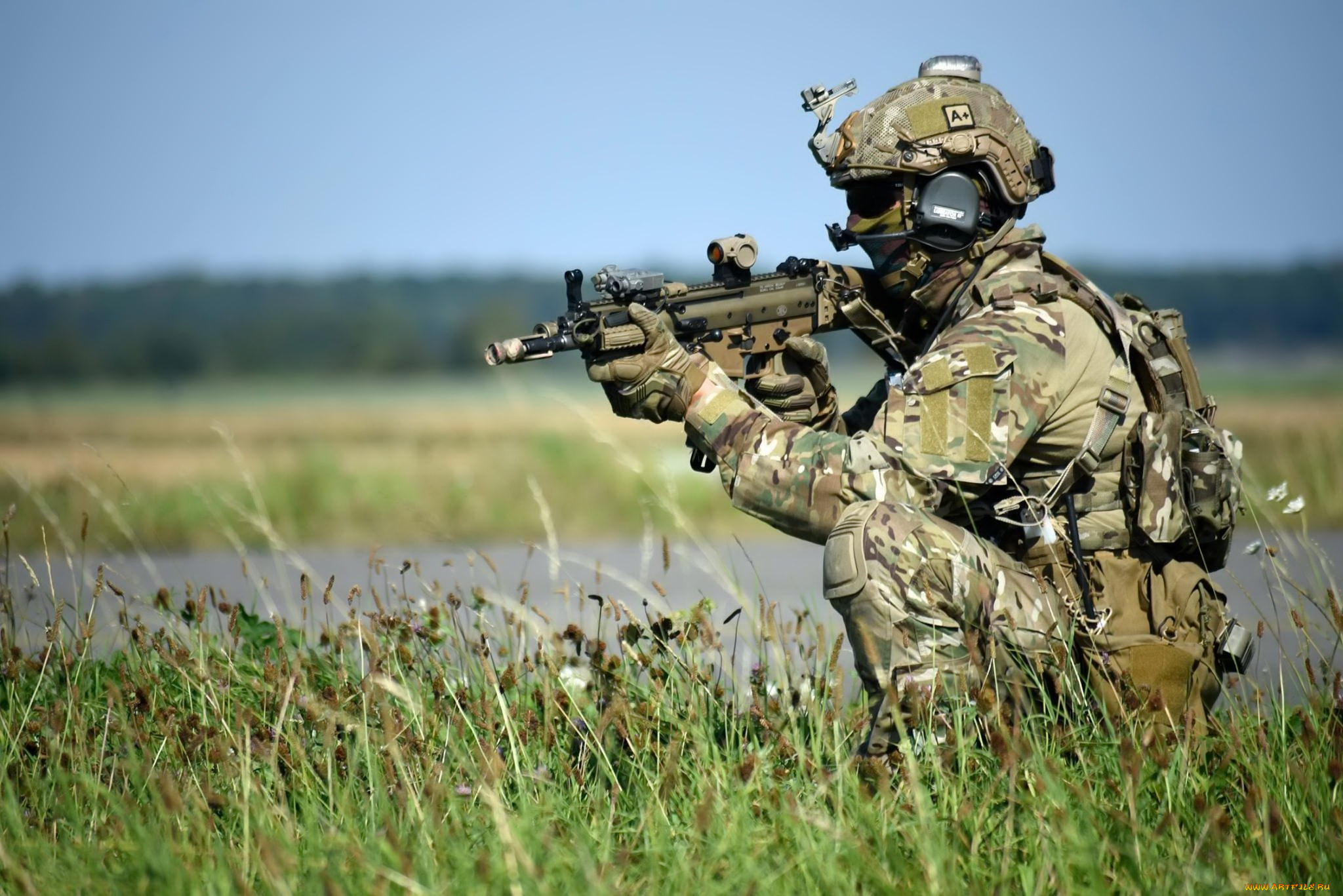 оружие, армия, спецназ, солдат