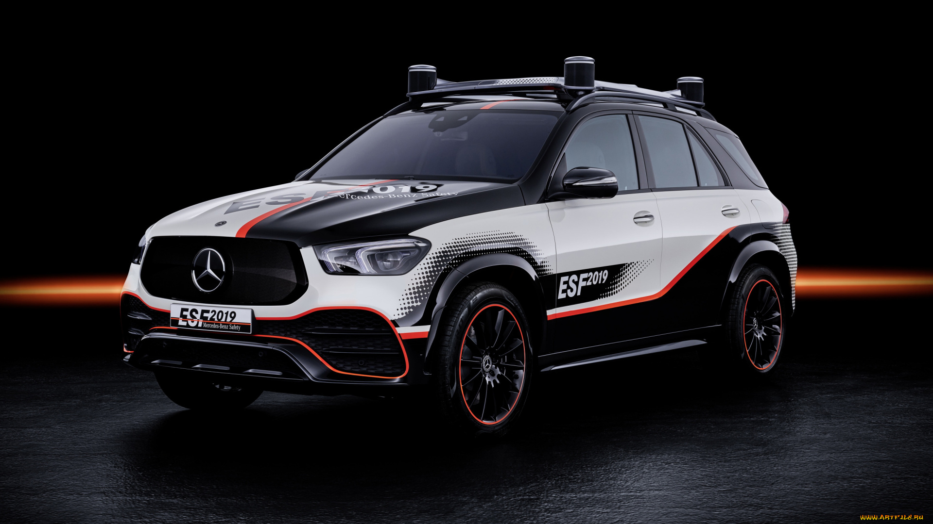 2019, mercedes-benz, gle, esf, автомобили, mercedes-benz, немецкие, машина, сопровождения, внедорожник, gle, esf, 2019, экстерьер, вид, спереди, тюнинг