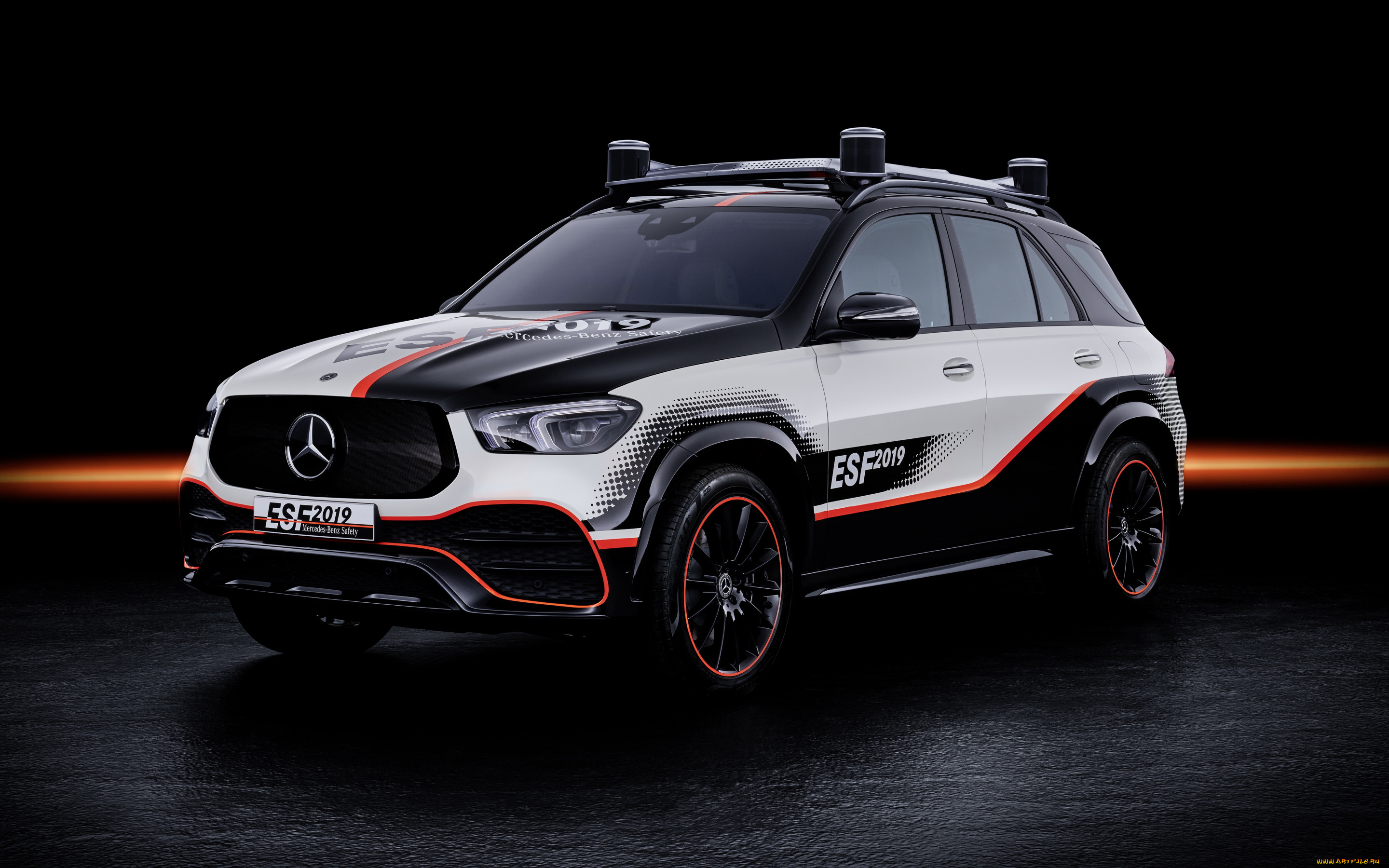 2019, mercedes-benz, gle, esf, автомобили, mercedes-benz, немецкие, машина, сопровождения, внедорожник, gle, esf, 2019, экстерьер, вид, спереди, тюнинг
