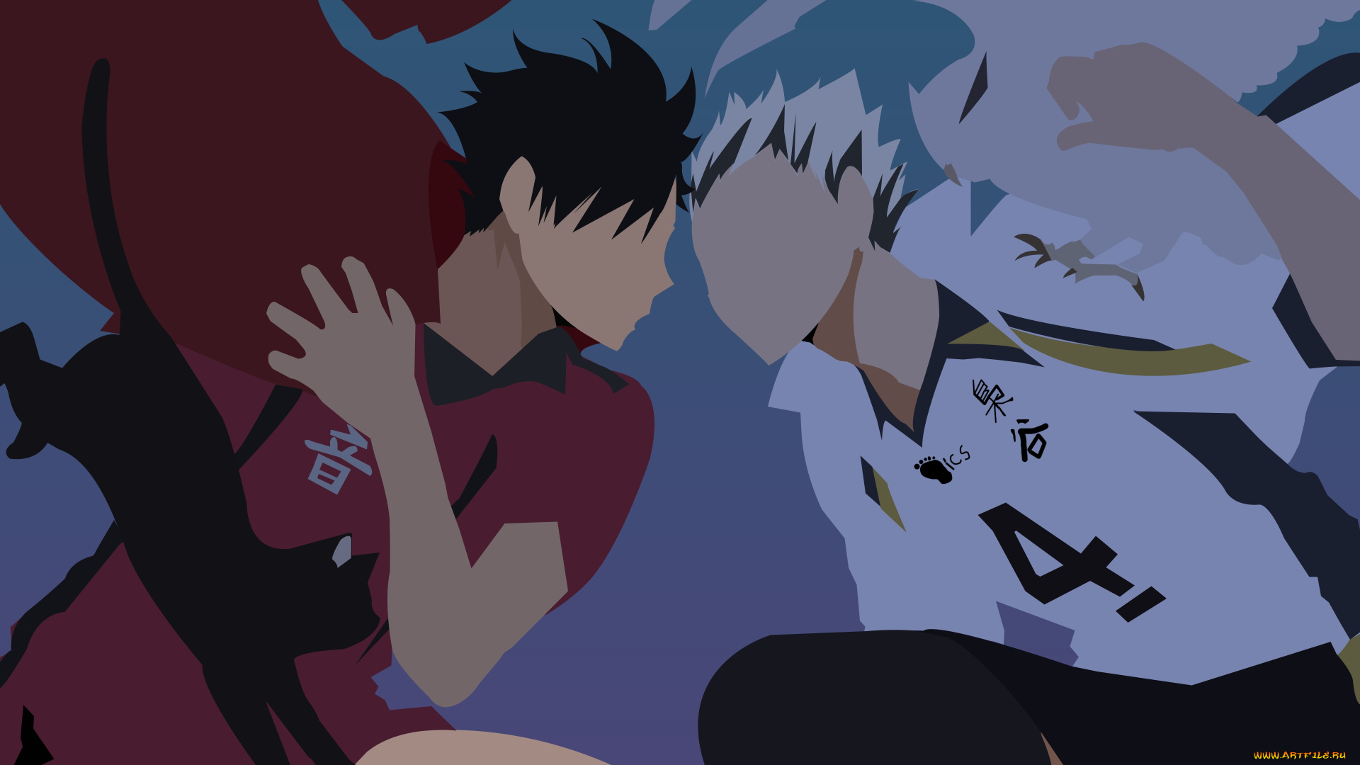 аниме, haikyuu, волейбол