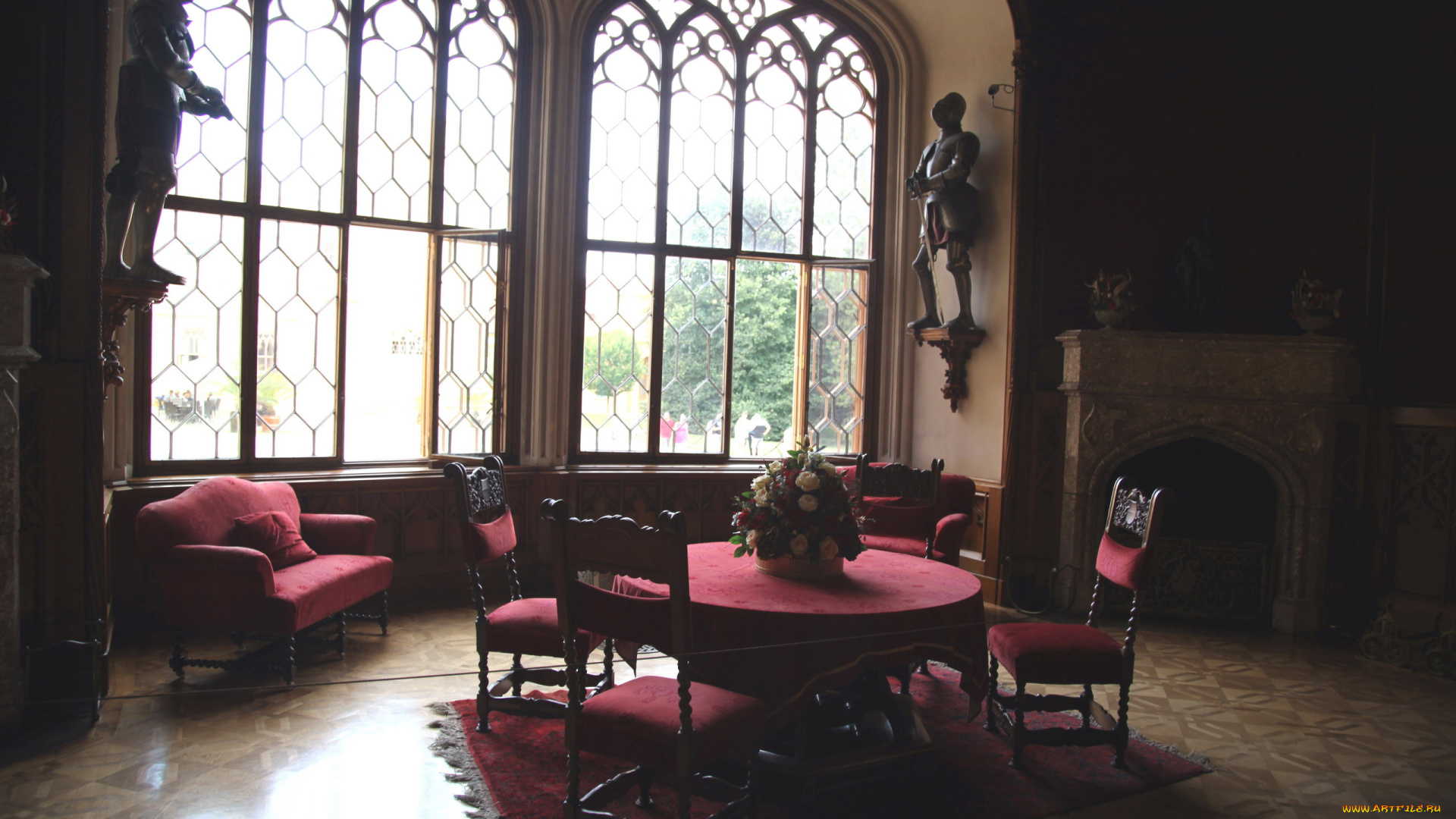 интерьер, дворцы, , музеи, замок, гостиная