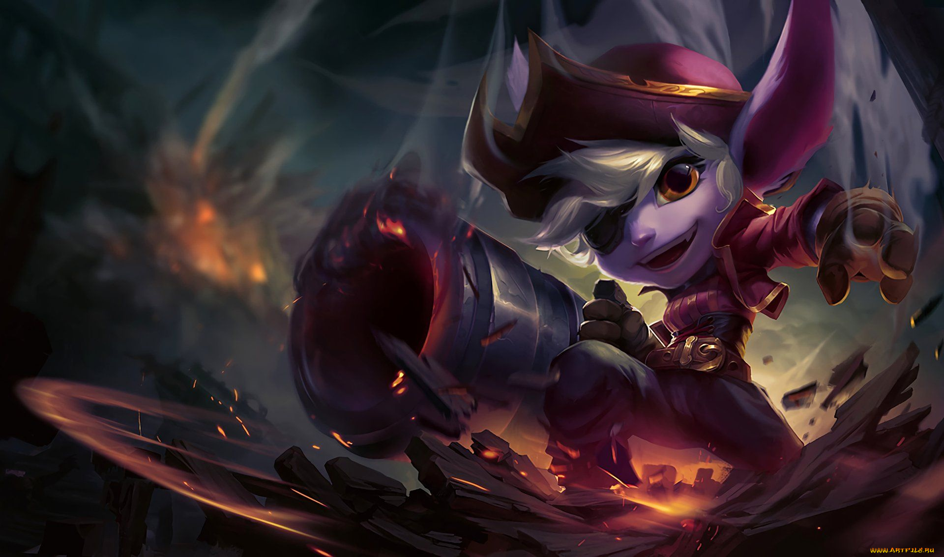 видео, игры, league, of, legends, оружие, взрывы, tristana