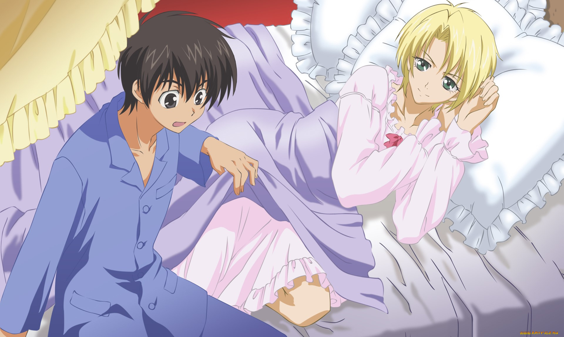 kyo, kara, maoh, аниме, kyo, kara, mao, постель