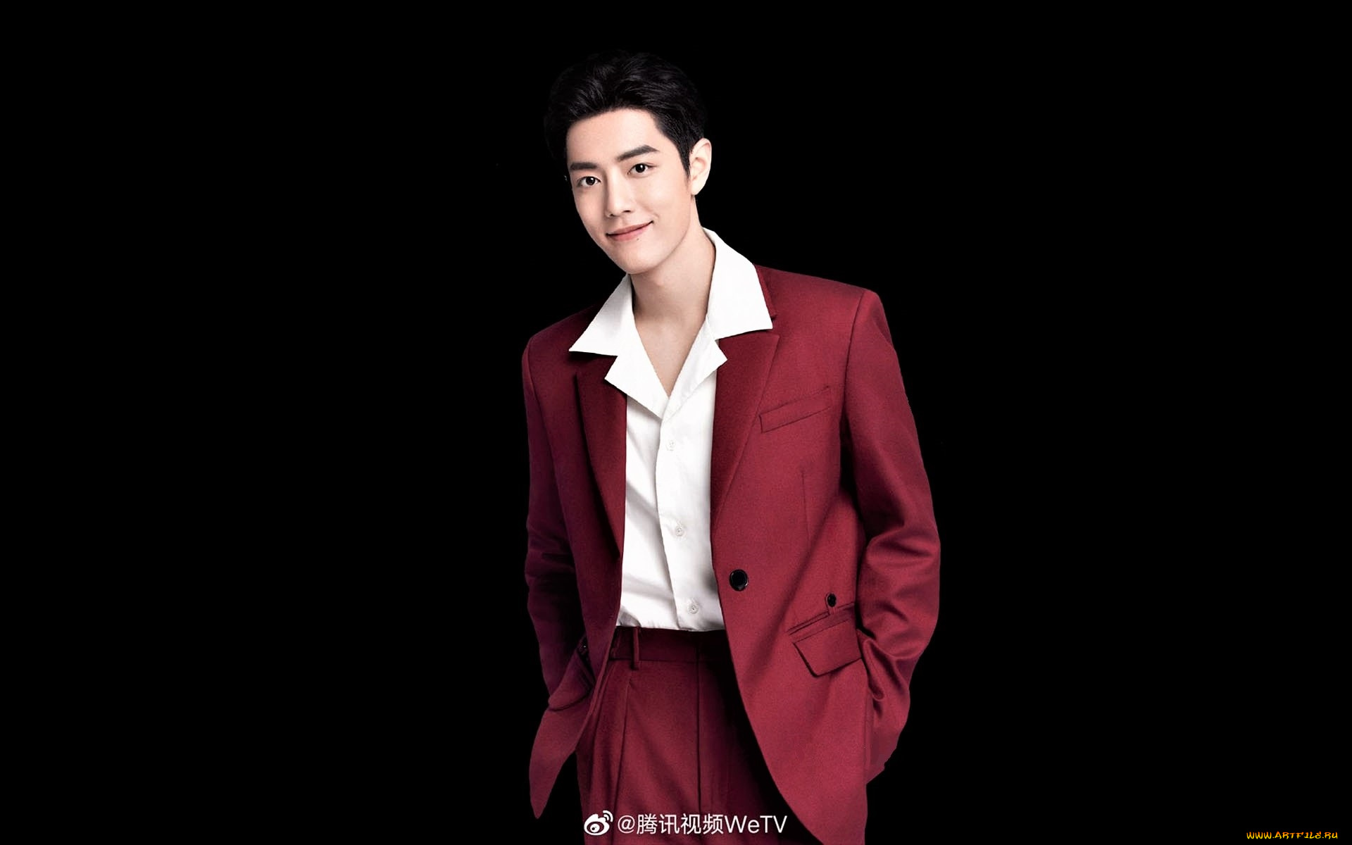 мужчины, xiao, zhan, актер, костюм