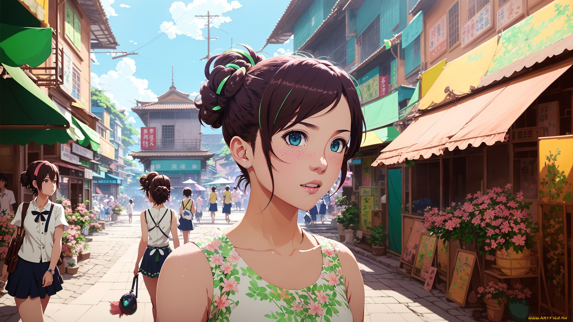 аниме, город, , улицы, , интерьер, , здания, нейросети, графика, нейроарт, ai, art, нейронные, сети, рисунки, нейро, искусство