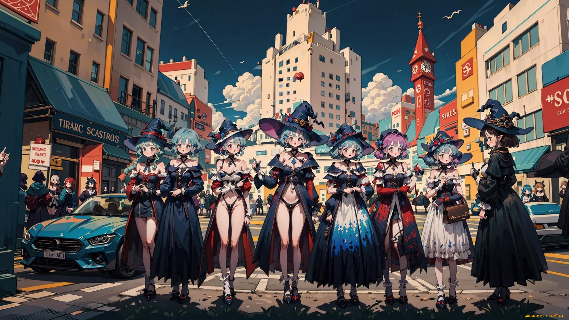 аниме, город, , улицы, , интерьер, , здания, нейросети, графика, нейроарт, ai, art, нейронные, сети, рисунки, нейро, искусство