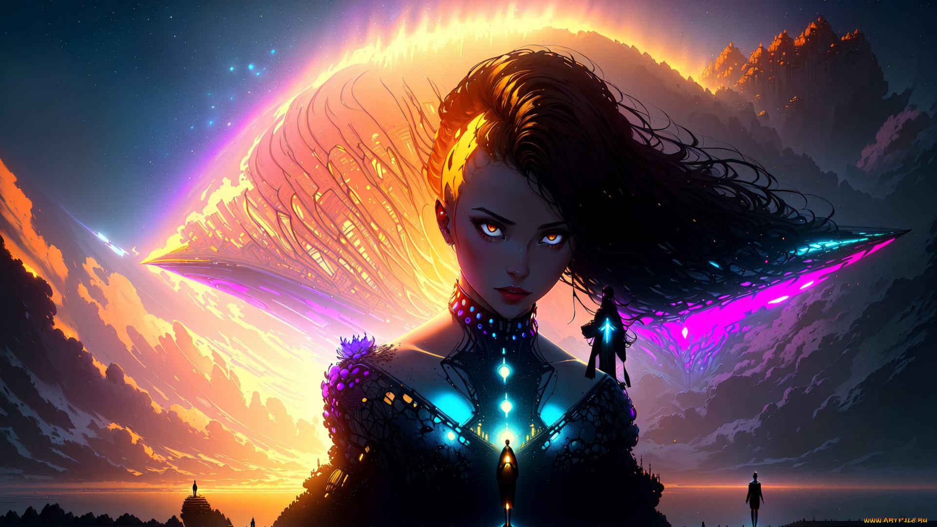 аниме, магия, , колдовство, , halloween, нейросети, графика, нейроарт, ai, art, нейронные, сети, рисунки, нейро, искусство