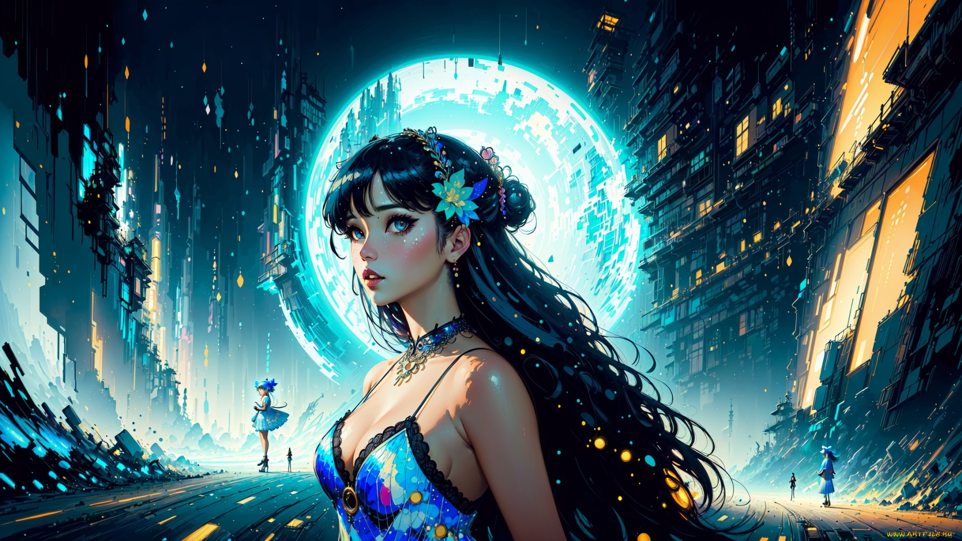 аниме, unknown, , другое, , нейросети, графика, нейроарт, ai, art, нейронные, сети, рисунки, нейро, искусство