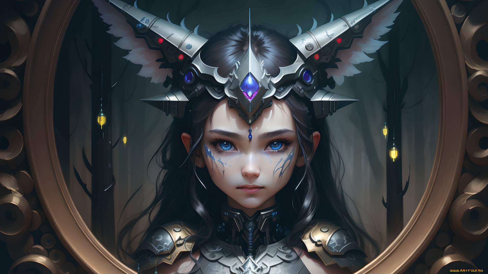 фэнтези, девушки, нейросети, графика, нейроарт, ai, art, нейронные, сети, рисунки, нейро, искусство