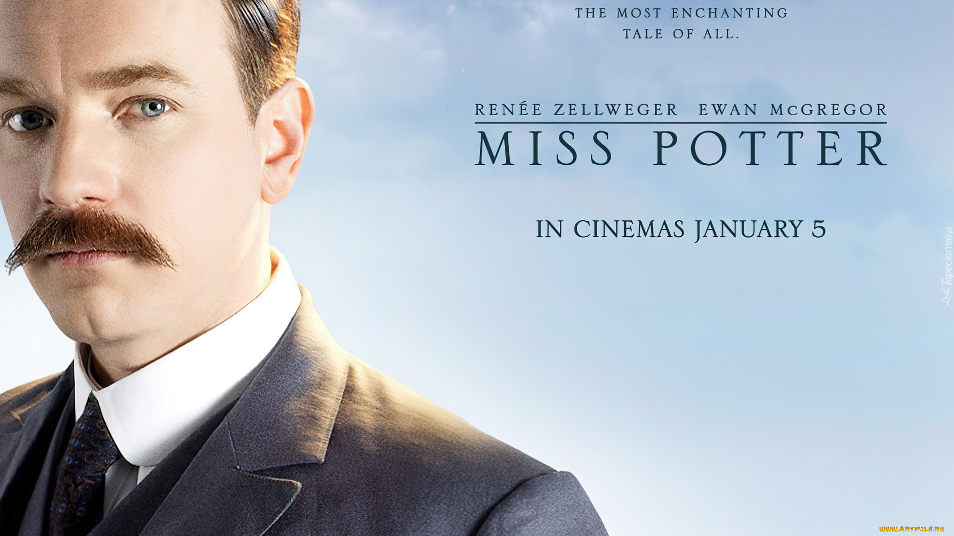 кино, фильмы, miss, potter, мужчина, лицо, костюм, усы