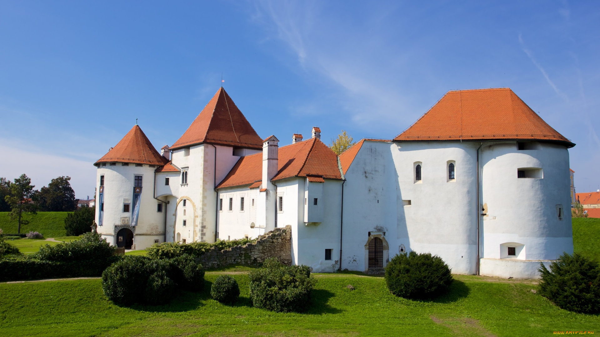 varazdin, croacia, города, -, здания, , дома